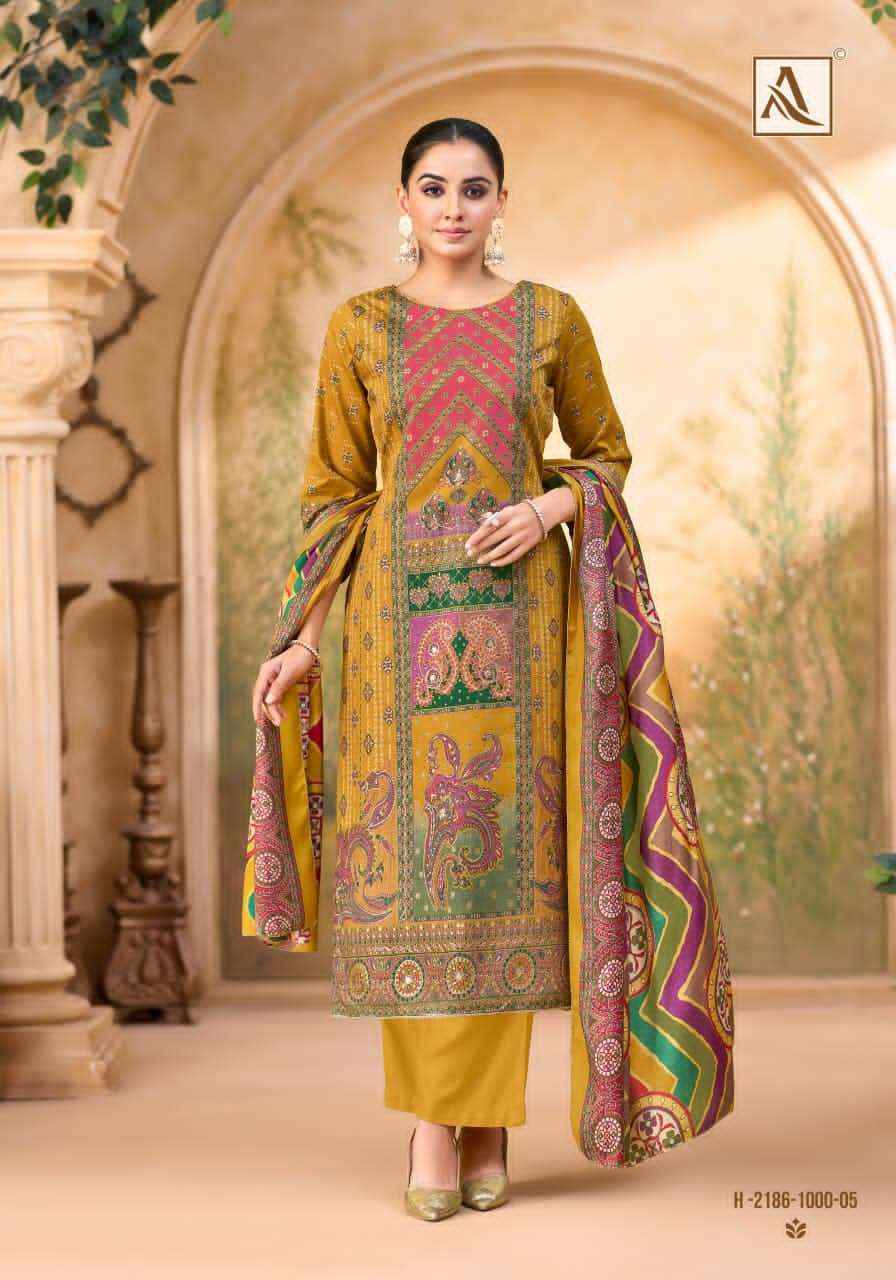 Alok Suit Roop Rekha Fancy Ladies Salwar Suit Collection ( 6 Pcs Catalog )