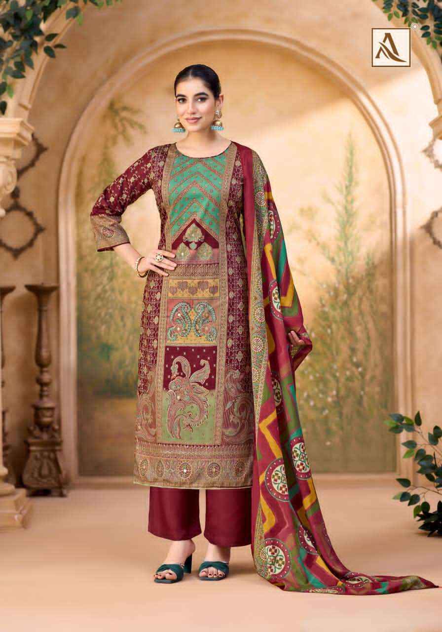 Alok Suit Roop Rekha Fancy Ladies Salwar Suit Collection ( 6 Pcs Catalog )