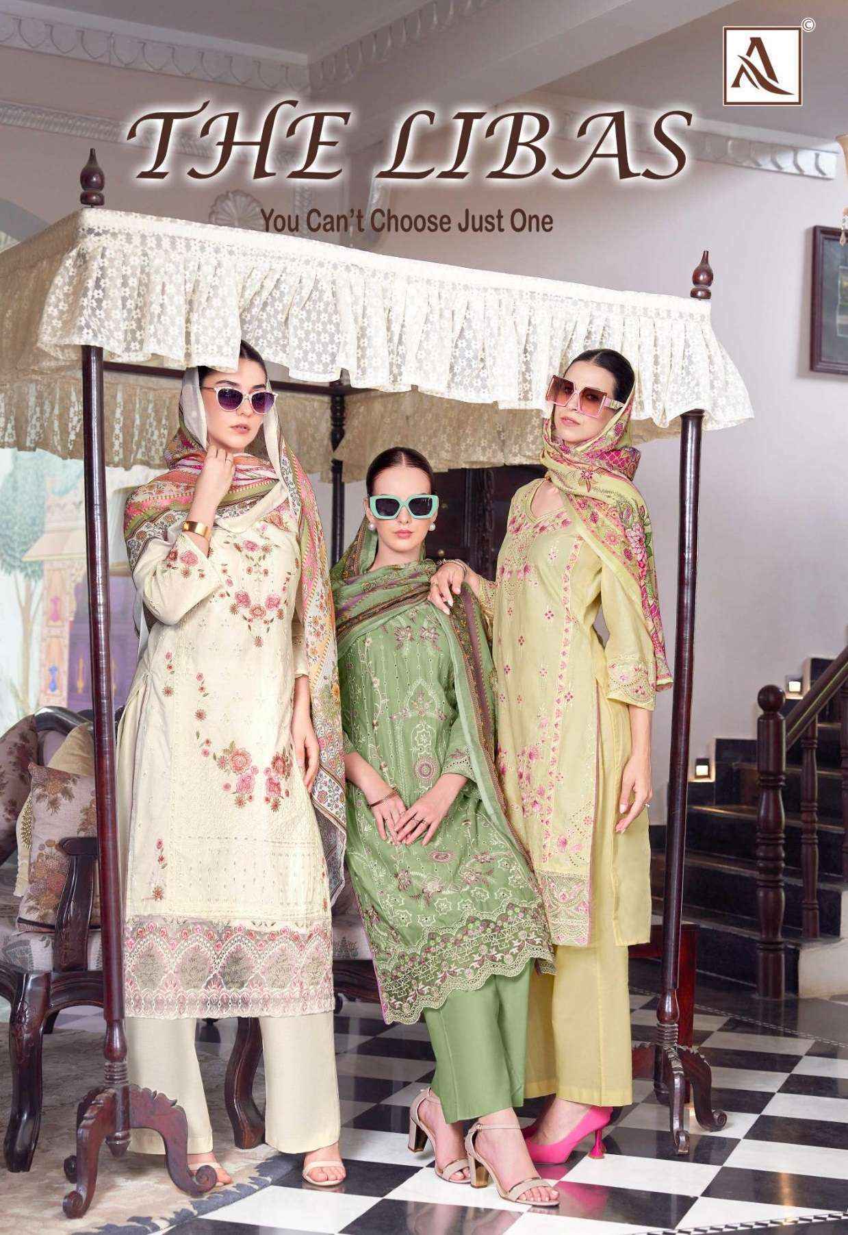 Alok Suits The Libas Lawn Cotton Dress Material Wholesale Online Price ( 7 pcs Catalogue )