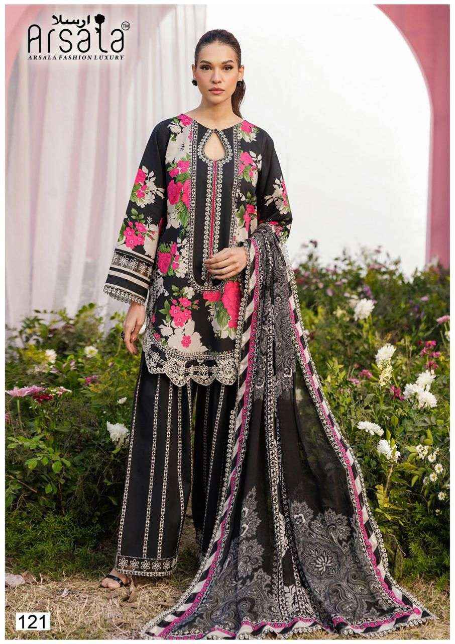 ARSALA FASHION AMARA VOL 3 PAKISTANI SUITS WHOLESALE PRICE ( 6 PCS CATALOGUE )