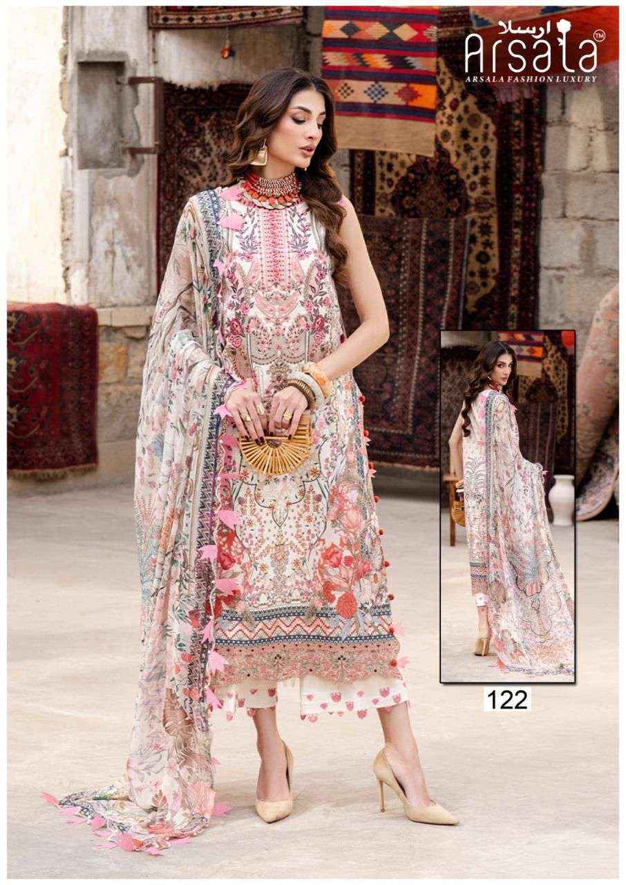 ARSALA FASHION AMARA VOL 3 PAKISTANI SUITS WHOLESALE PRICE ( 6 PCS CATALOGUE )