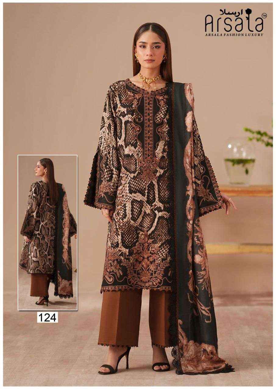 ARSALA FASHION AMARA VOL 3 PAKISTANI SUITS WHOLESALE PRICE ( 6 PCS CATALOGUE )