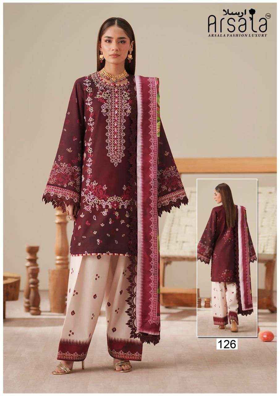 ARSALA FASHION AMARA VOL 3 PAKISTANI SUITS WHOLESALE PRICE ( 6 PCS CATALOGUE )