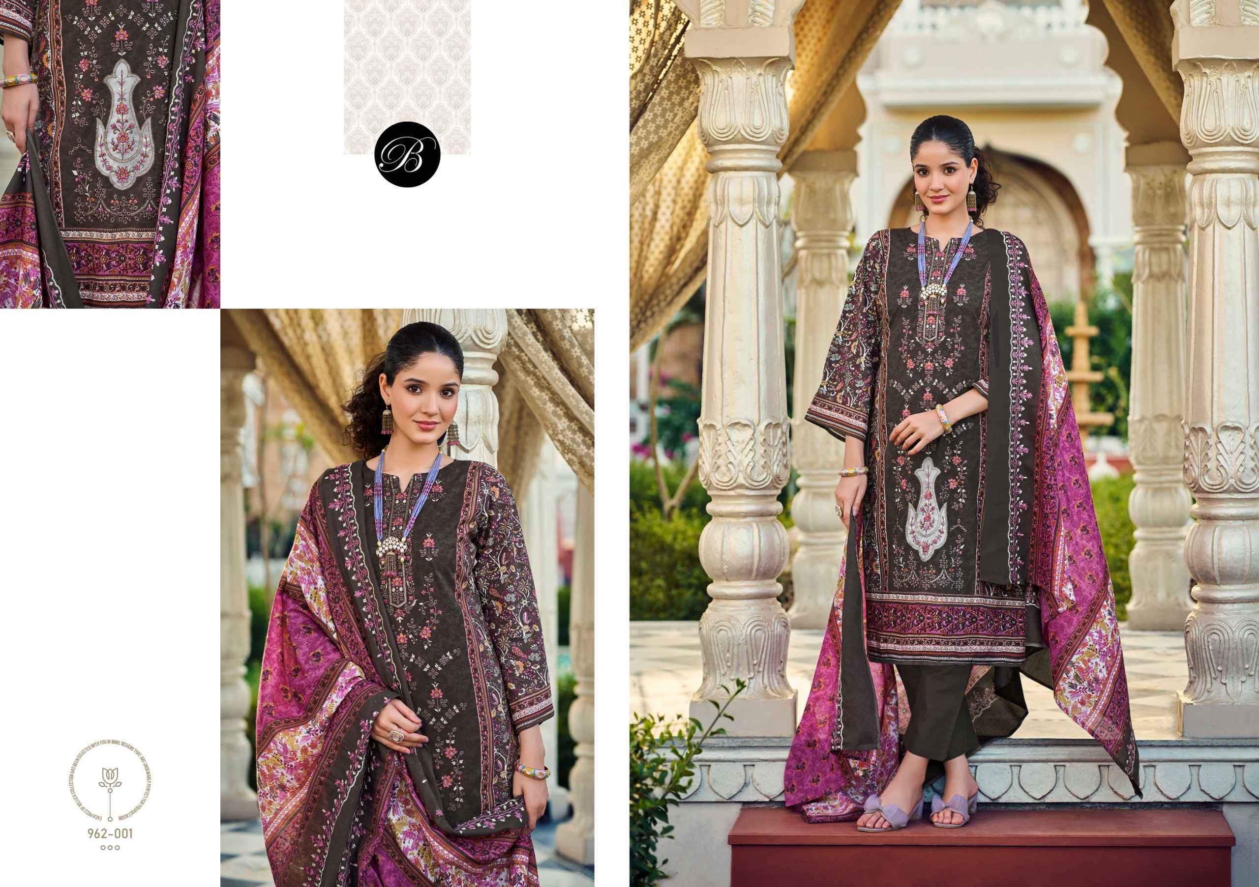 Belliza Designer Guzarish Vol 24 Cotton Dress Material Wholesale Price ( 8 pcs Catalogue )