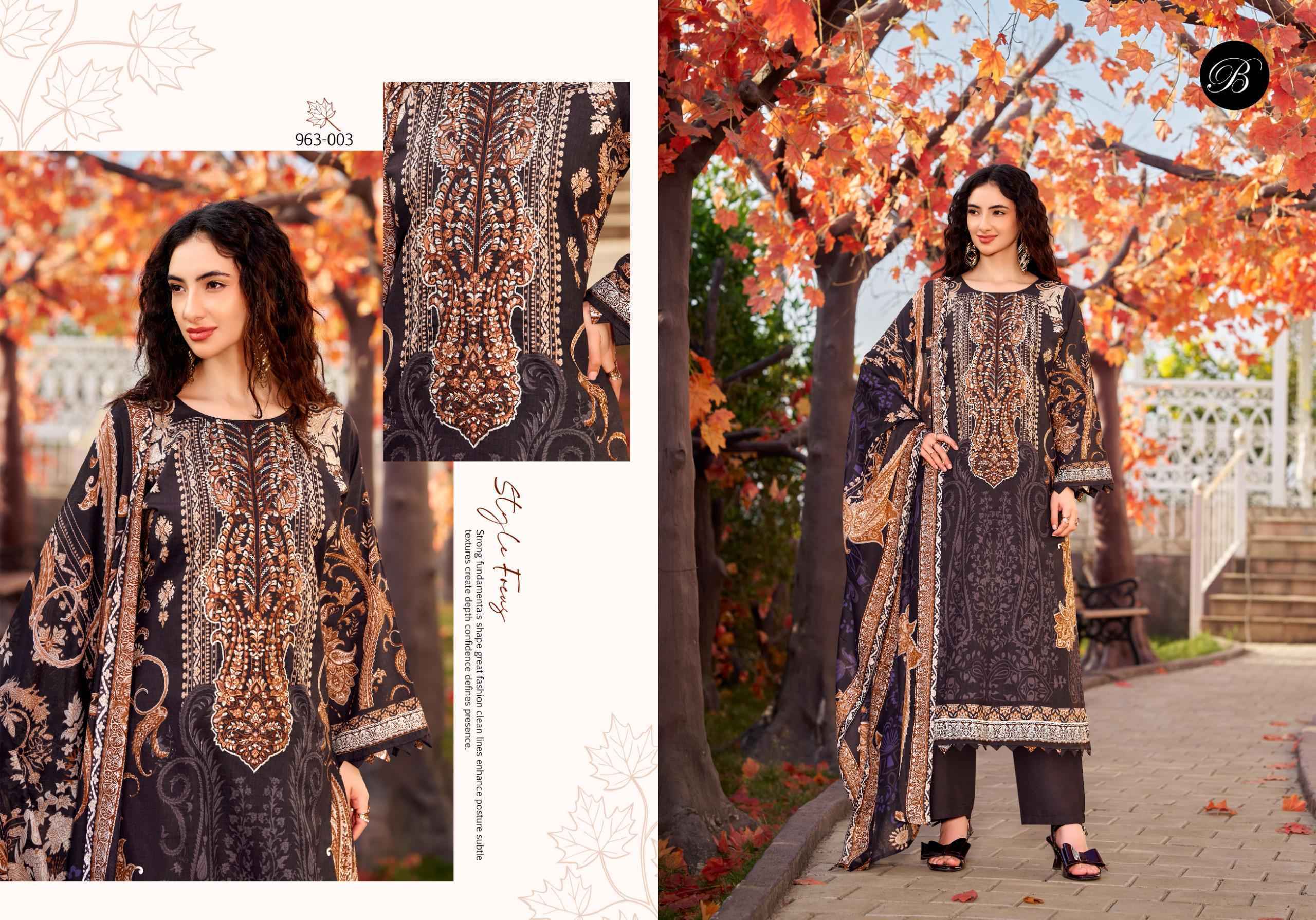 Belliza Designer Naira Vol 135 Cotton Dress Material Wholesale Online Shopping ( 8 pcs Catalogue )