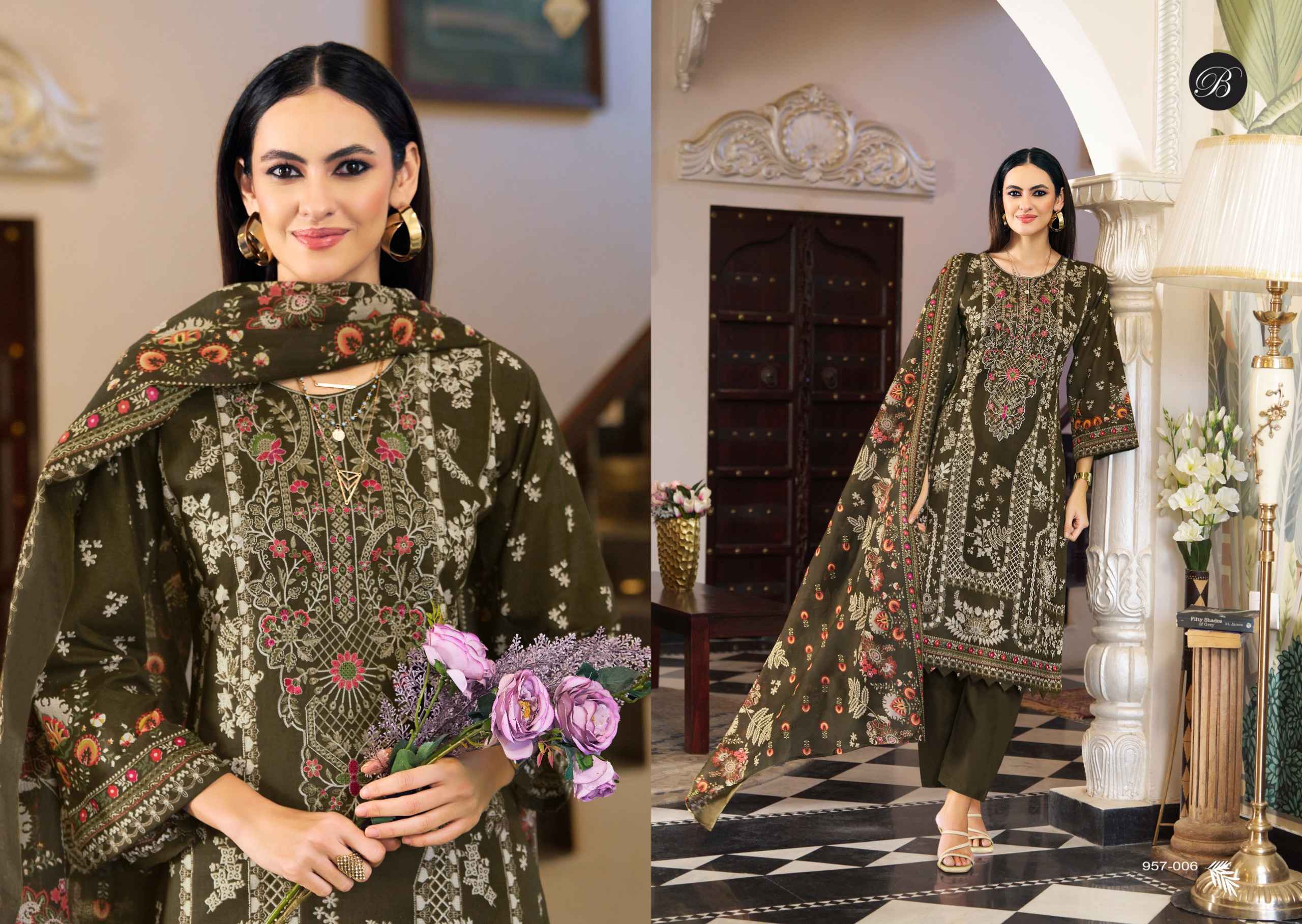 Belliza Naira Vol 134 Cotton Dress Material Wholesale Collection ( 8 Pcs Catalog )