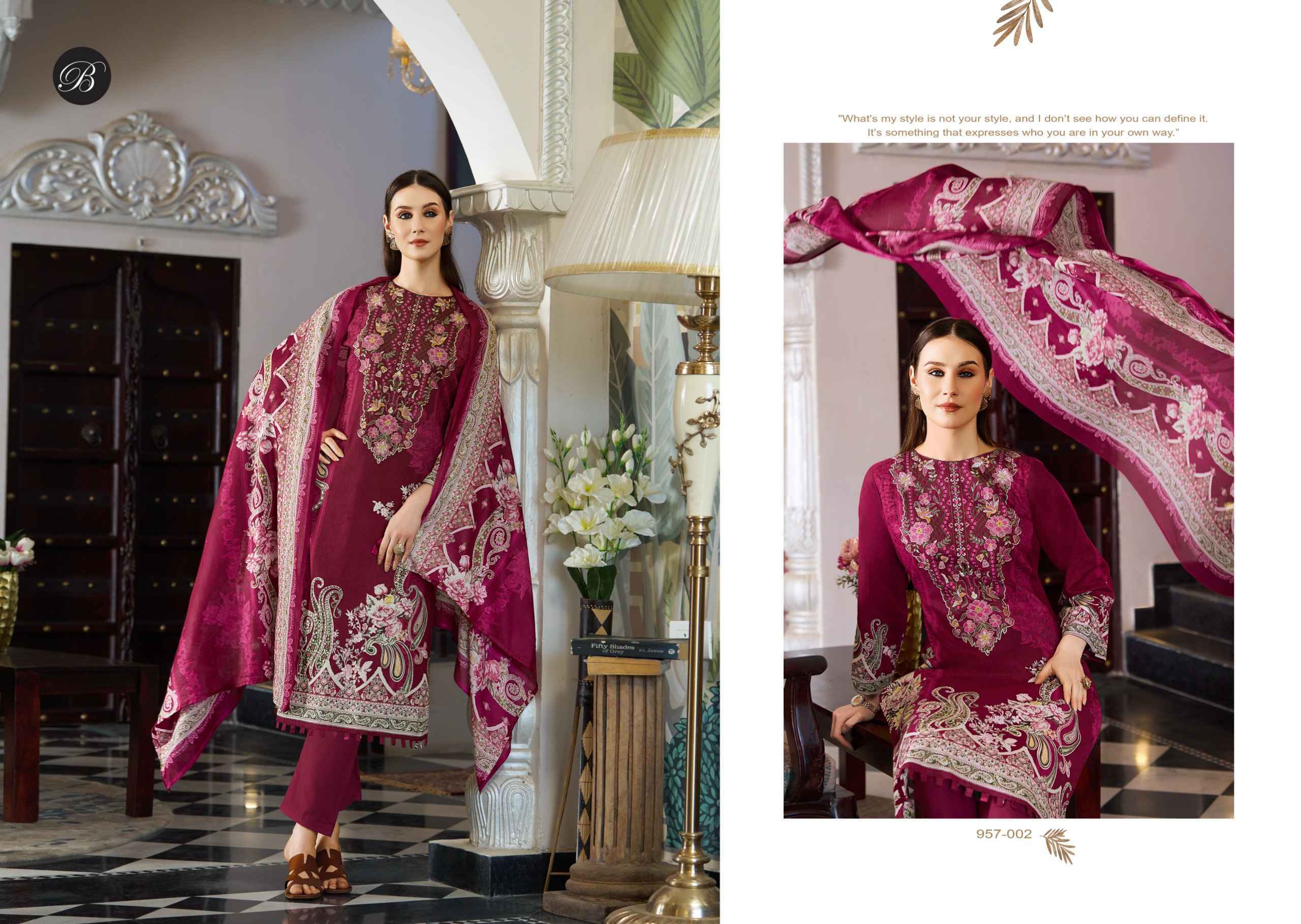 Belliza Naira Vol 134 Cotton Dress Material Wholesale Collection ( 8 Pcs Catalog )