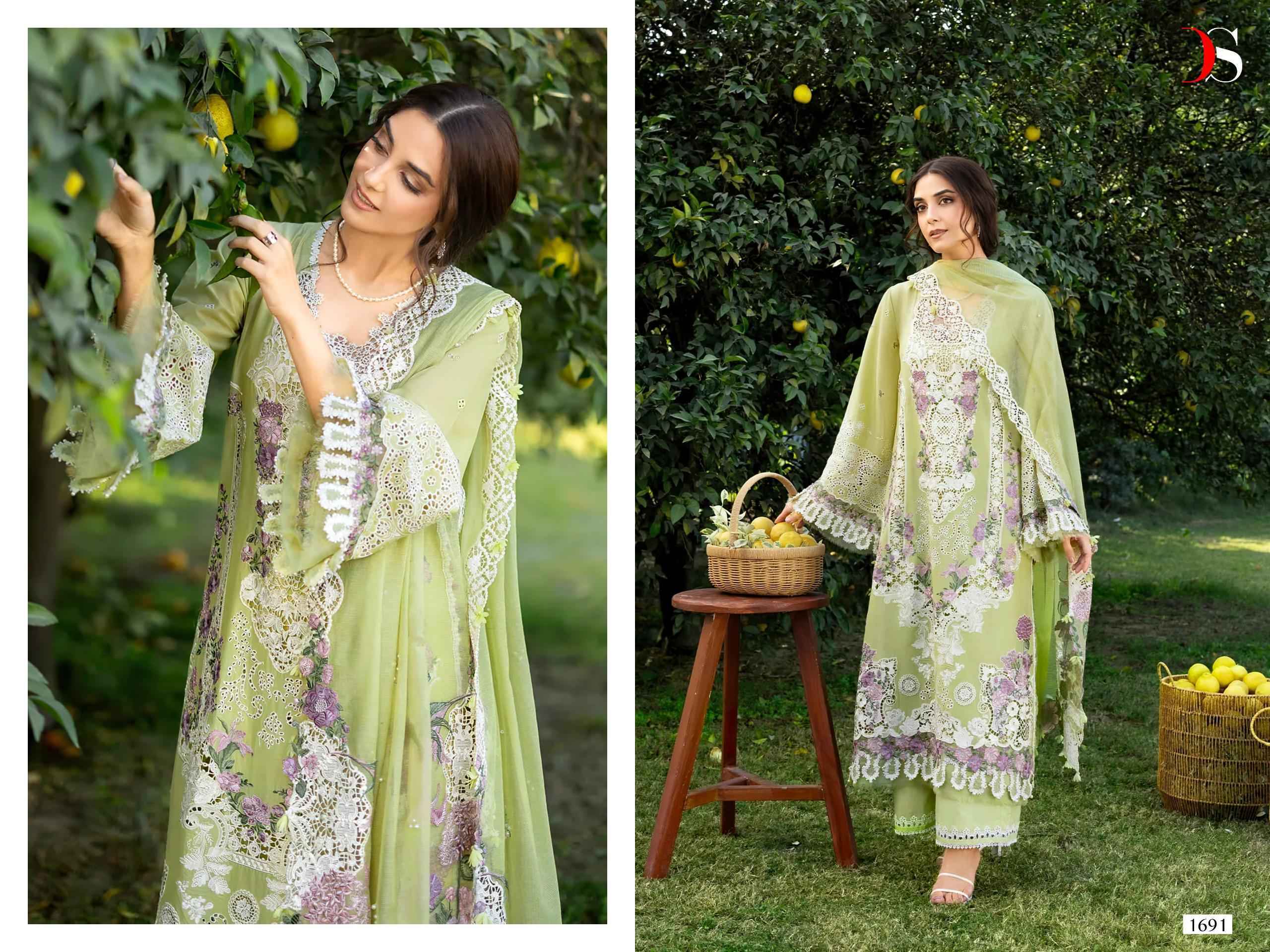 Deepsy Elaf Premium Cotton Dress Material Wholesale Collection ( 6 Pcs Catalog )