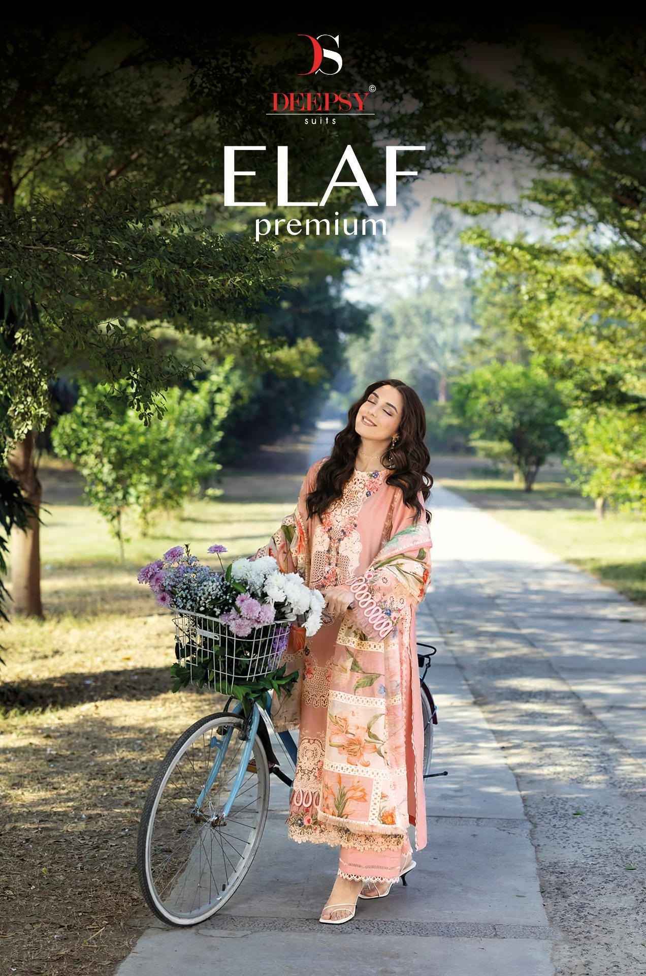 Deepsy Elaf Premium Cotton Dress Material Wholesale Collection ( 6 Pcs Catalog )