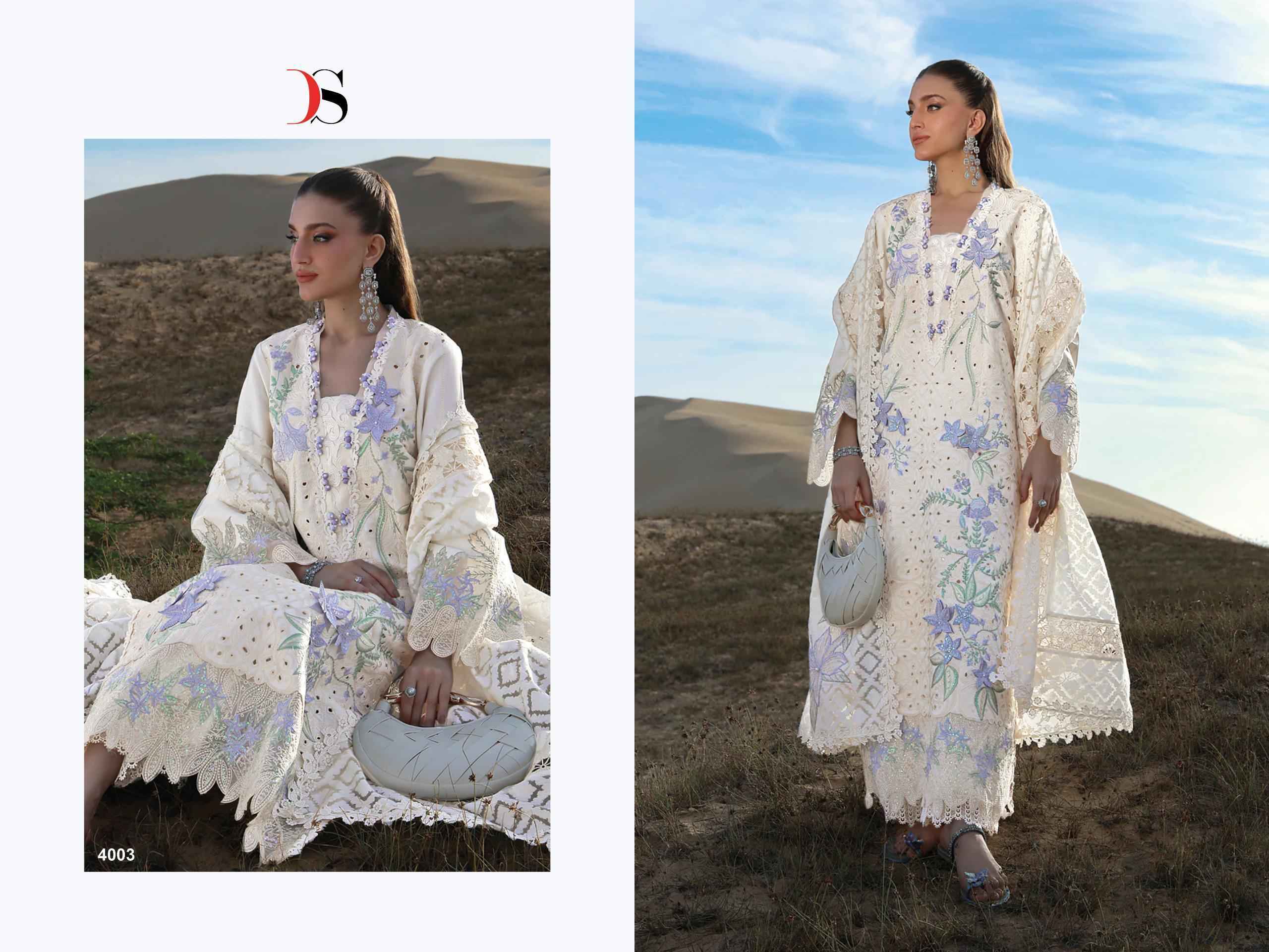 Deepsy Rangraisya Premium Lawn Vol 4 Cotton Dress Material Wholesale Collection ( 6 Pcs Catalog )