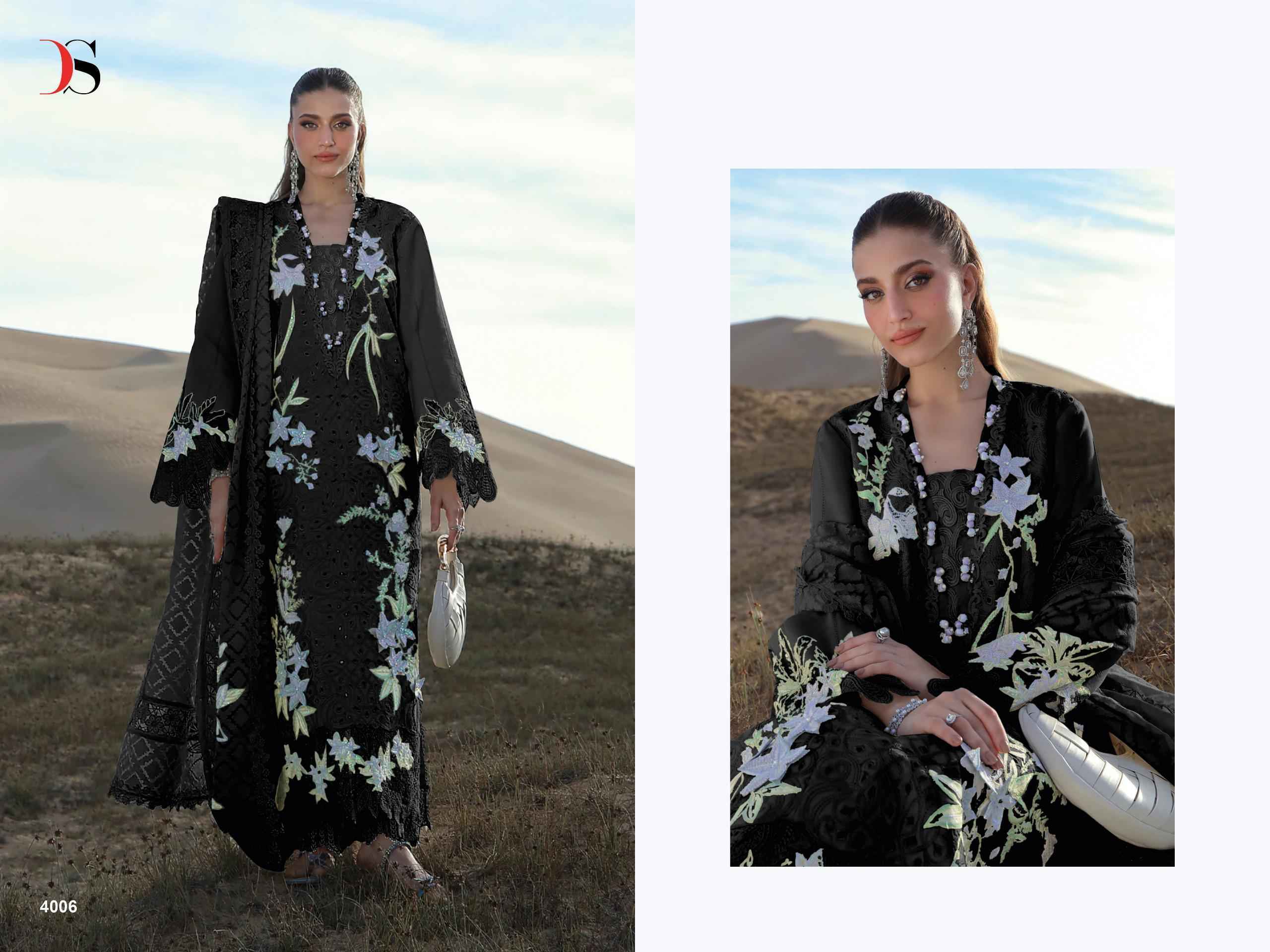 Deepsy Rangraisya Premium Lawn Vol 4 Cotton Dress Material Wholesale Collection ( 6 Pcs Catalog )