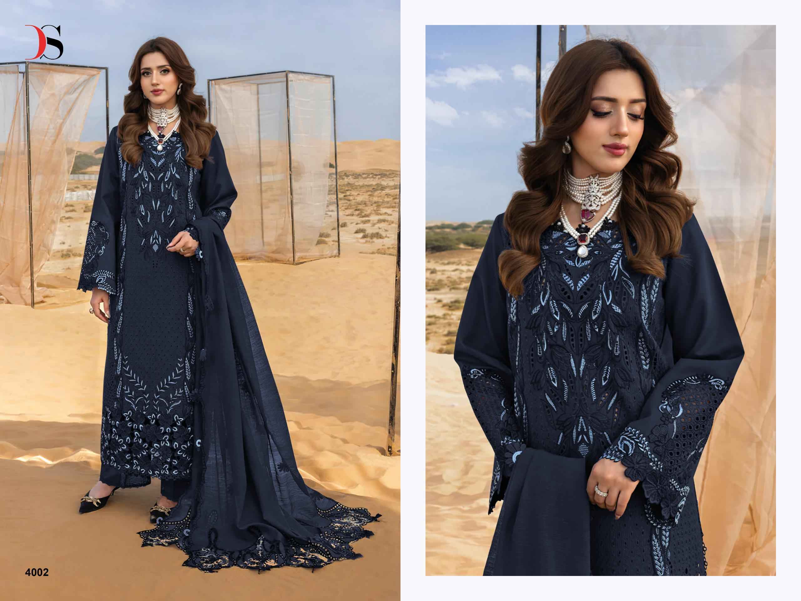 Deepsy Rangraisya Premium Lawn Vol 4 Cotton Dress Material Wholesale Collection ( 6 Pcs Catalog )