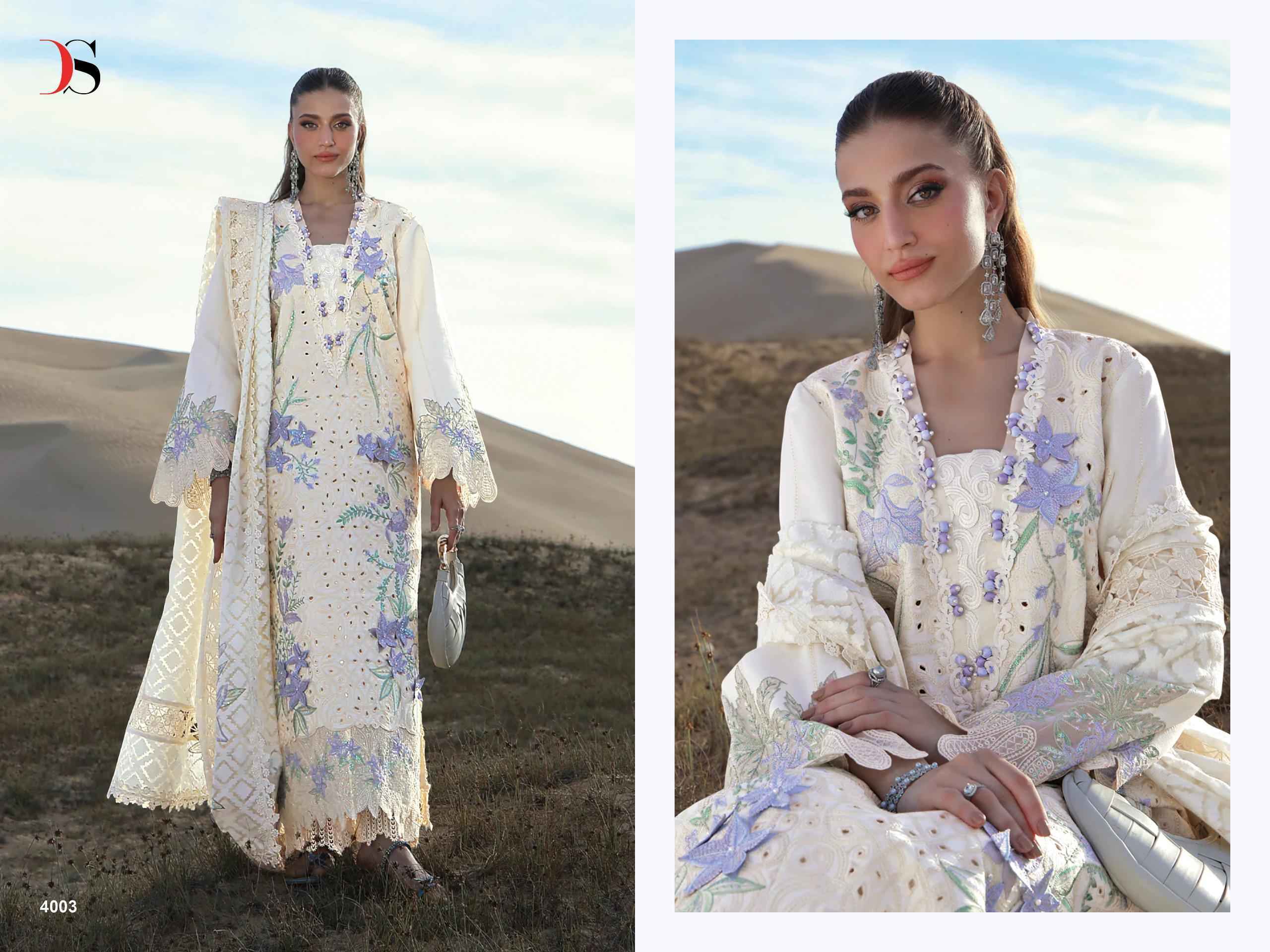 Deepsy Rangraisya Premium Lawn Vol 4 Cotton Dress Material Wholesale Collection ( 6 Pcs Catalog )