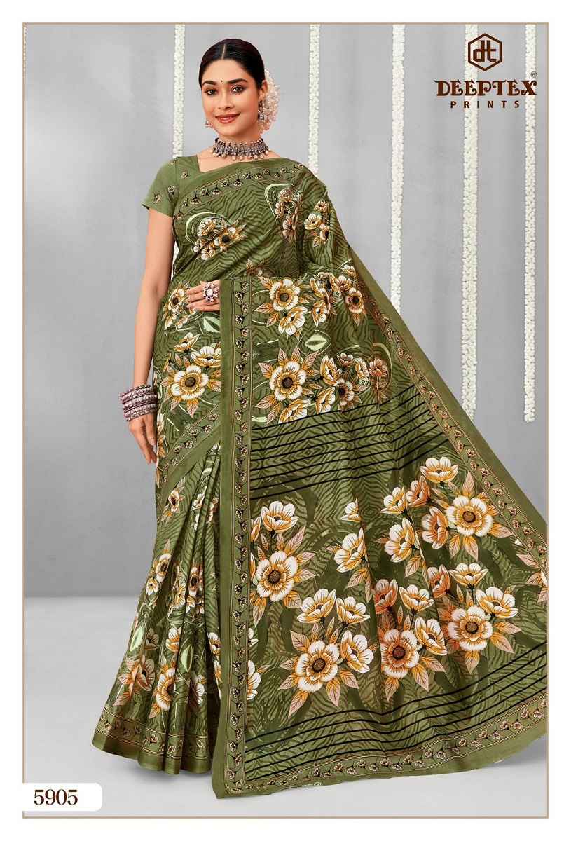 Deeptex Prints Mother India Vol 59 Cotton Saree Wholesale Online Price ( 30 pcs Catalogue )