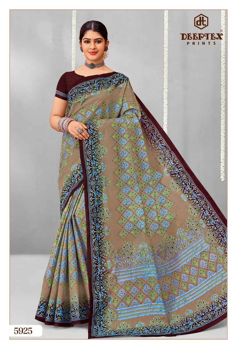 Deeptex Prints Mother India Vol 59 Cotton Saree Wholesale Online Price ( 30 pcs Catalogue )