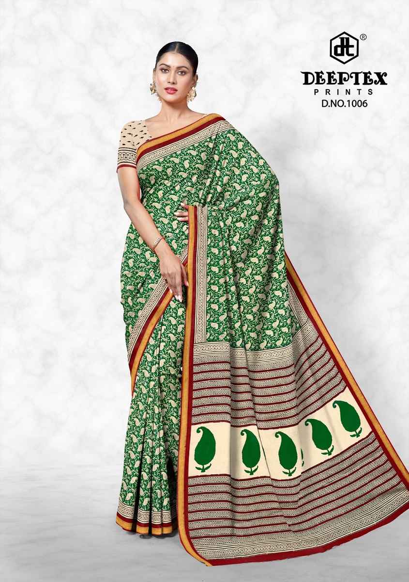 Deeptex Prints Pinky City Vol 1 Pure Cotton Saree Wholesale Price ( 10 Pcs Catalogue )