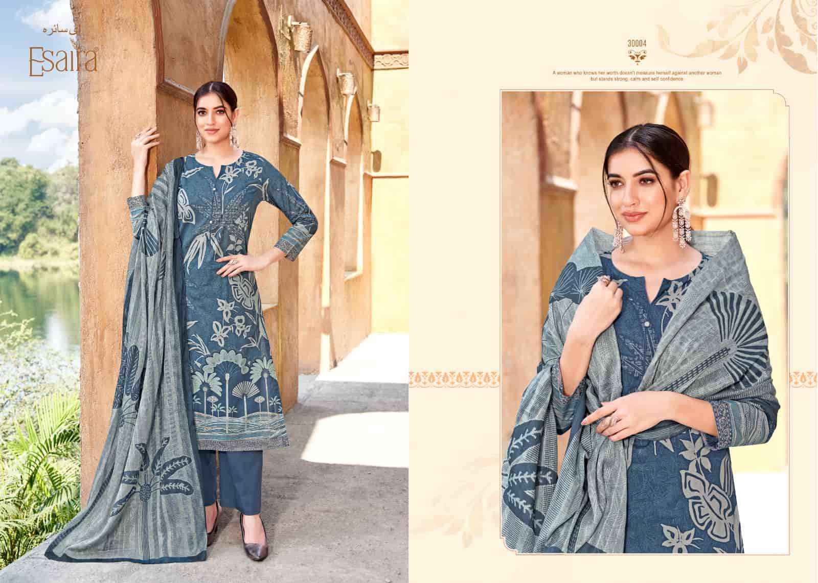 Esaira Zryan Digital Printed Cotton Dress Material Wholesale Online Price ( 8 Pcs Catalogue )
