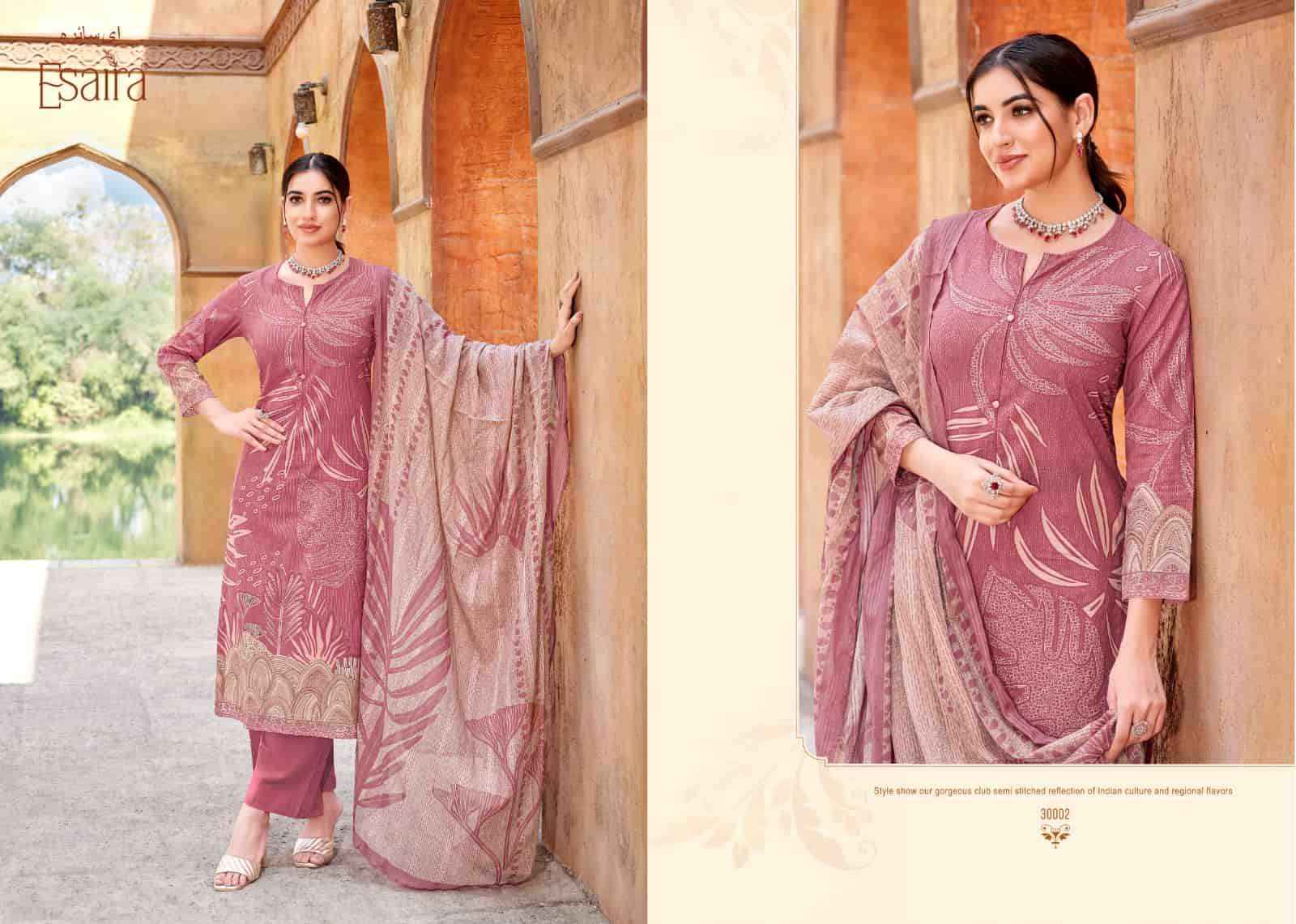 Esaira Zryan Digital Printed Cotton Dress Material Wholesale Online Price ( 8 Pcs Catalogue )