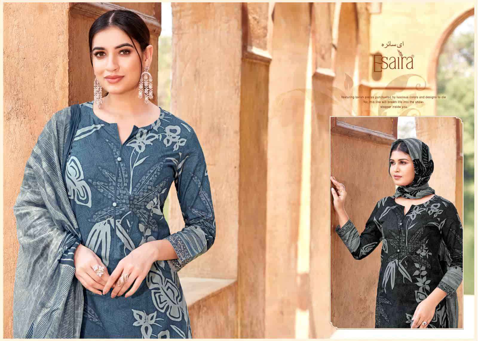 Esaira Zryan Digital Printed Cotton Dress Material Wholesale Online Price ( 8 Pcs Catalogue )