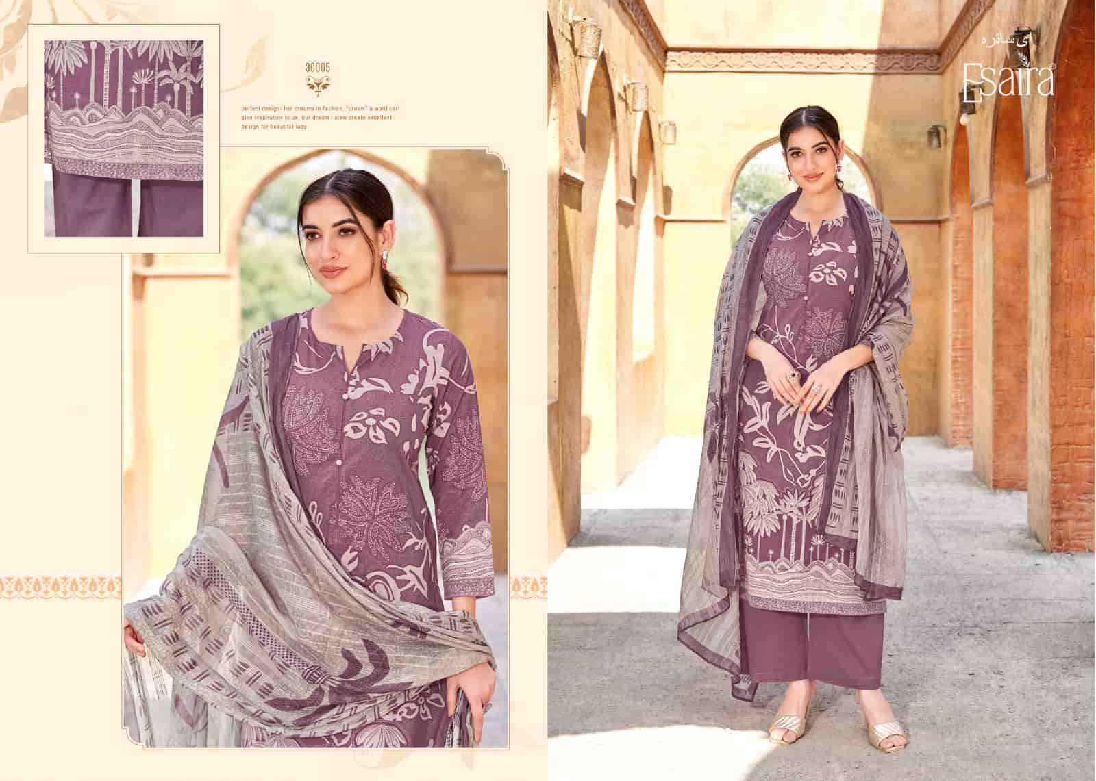Esaira Zryan Digital Printed Cotton Dress Material Wholesale Online Price ( 8 Pcs Catalogue )