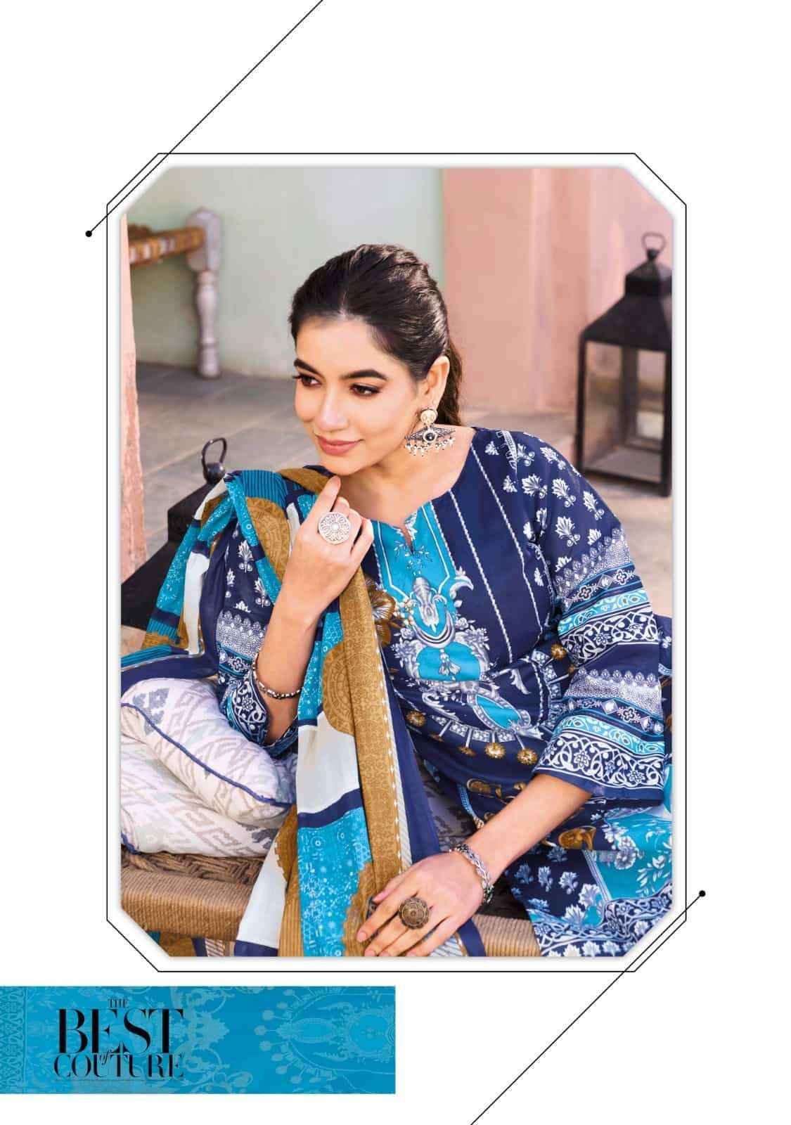 Ganpati Noor E Jahan Vol 1 Pure Cotton Dress Material Wholesale Price ( 8 Pcs Catalogue )