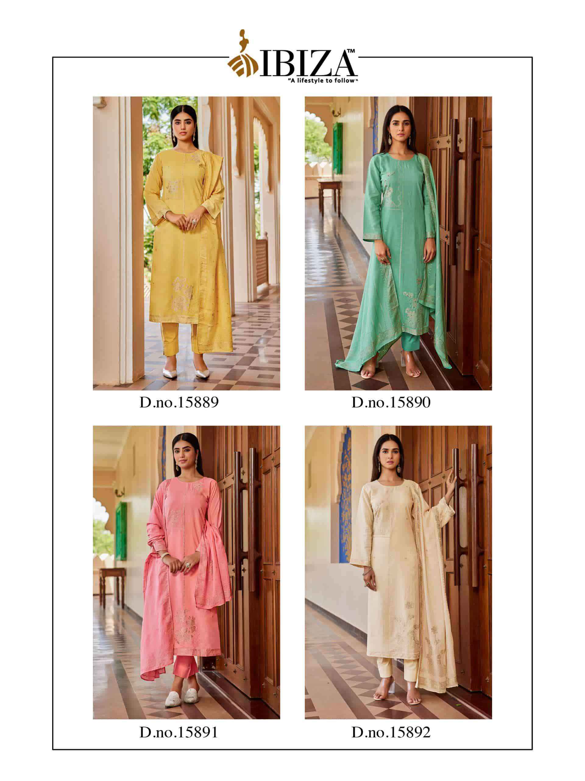 Ibiza Khanak Exclusive Style Designer Dress Collection ( 4 Pcs Catalog )