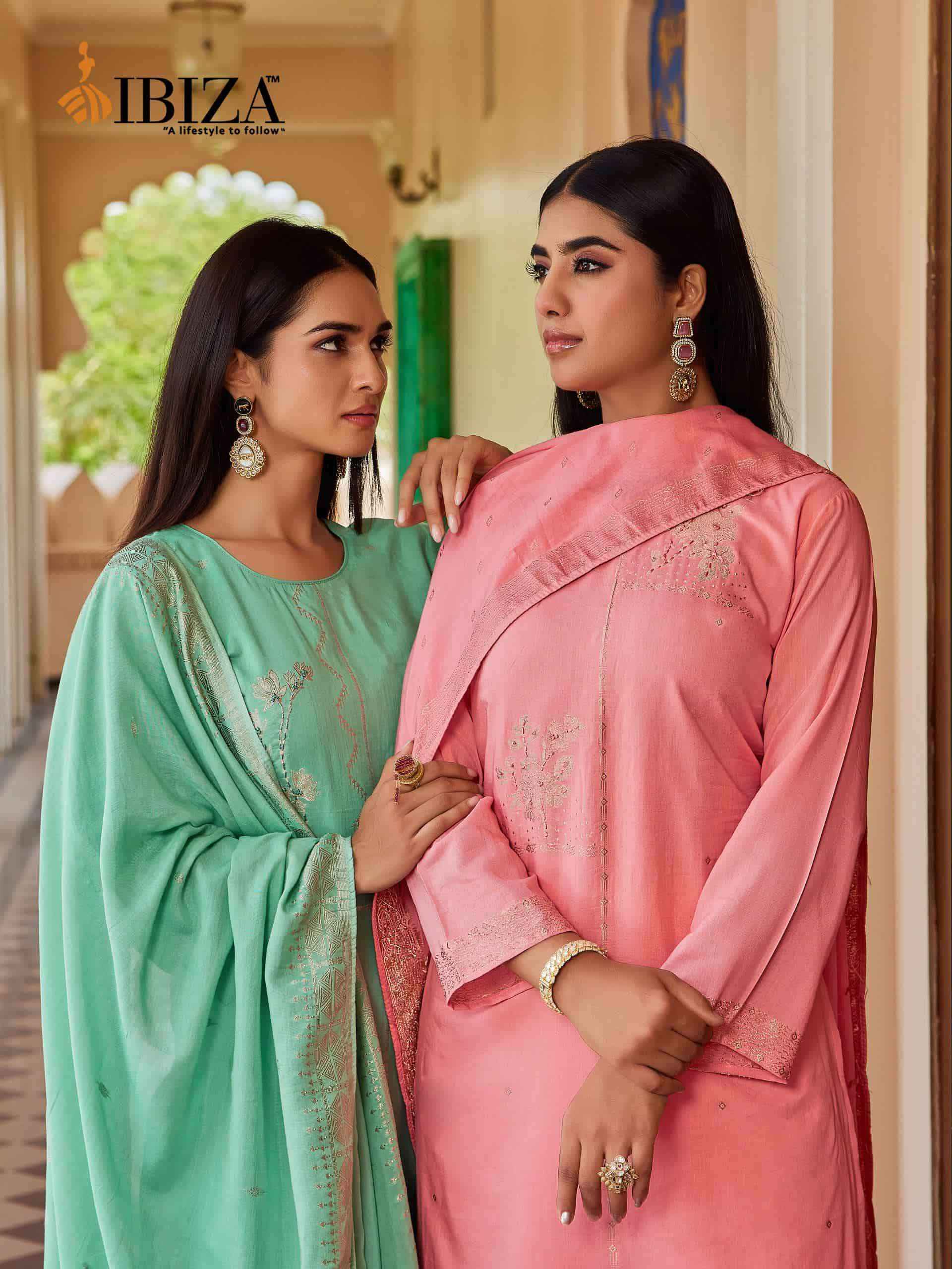 Ibiza Khanak Exclusive Style Designer Dress Collection ( 4 Pcs Catalog )