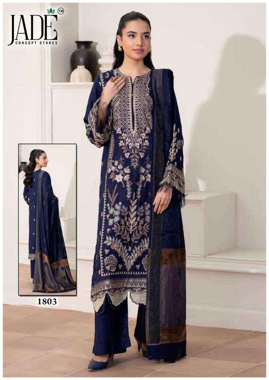 Jade Bin Saeed Heavy Luxury Vol 18 Readymade Lawn Cotton Dress Collection ( 6 Pcs Catalog )