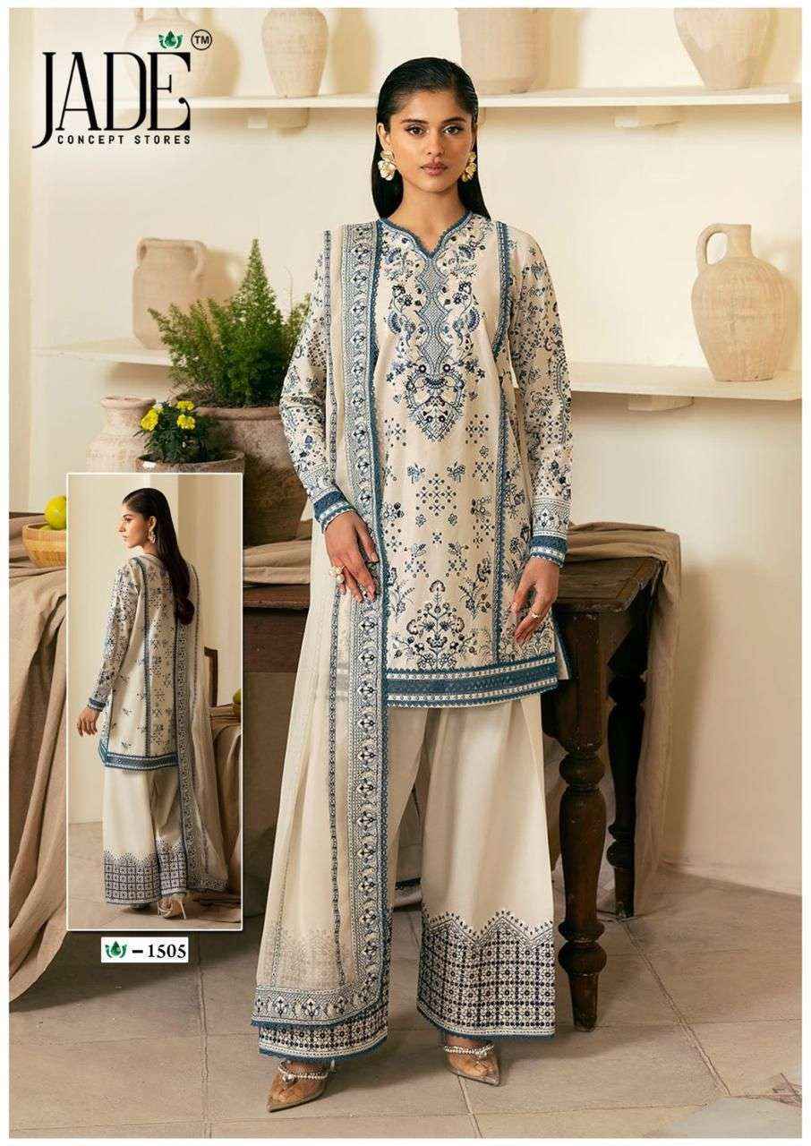Jade Crimson Vol 15 Lawn Cotton Dress Material Wholesale Collection ( 6 Pcs Catalog )