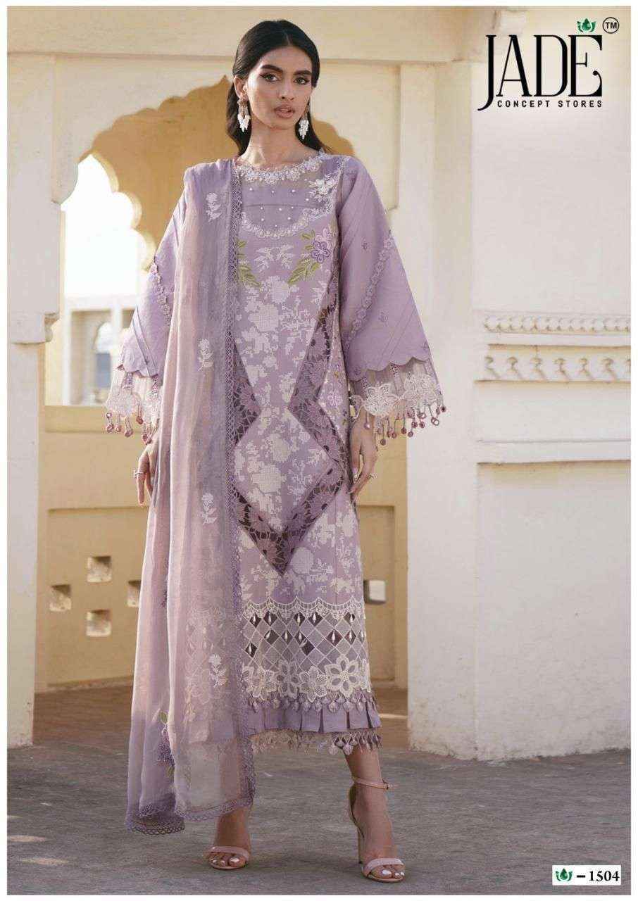 Jade Crimson Vol 15 Lawn Cotton Dress Material Wholesale Collection ( 6 Pcs Catalog )