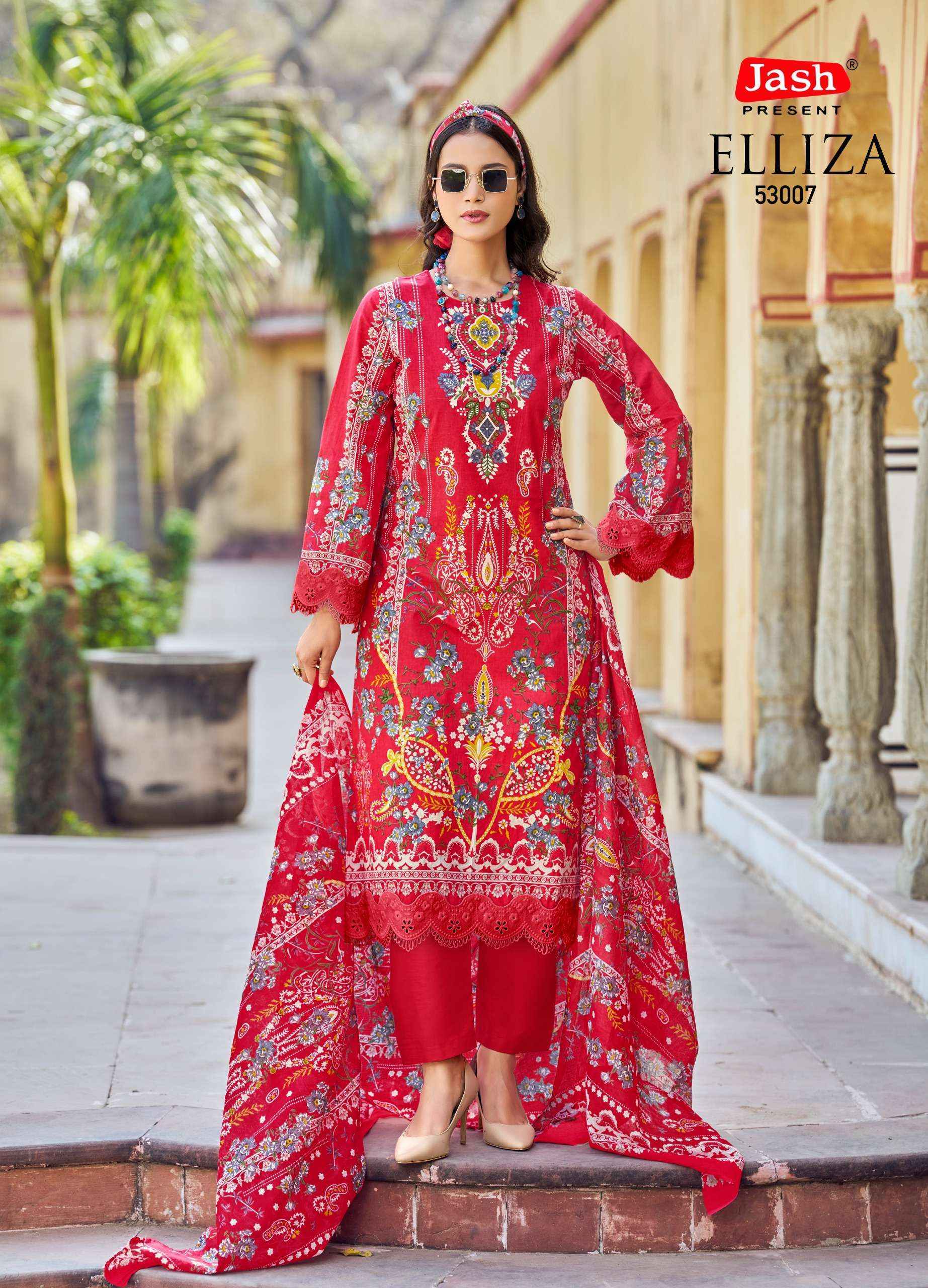 Jash Elliza Vol 53 Cotton Dress Material Wholesale Online Price ( 10 pcs Catalogue )