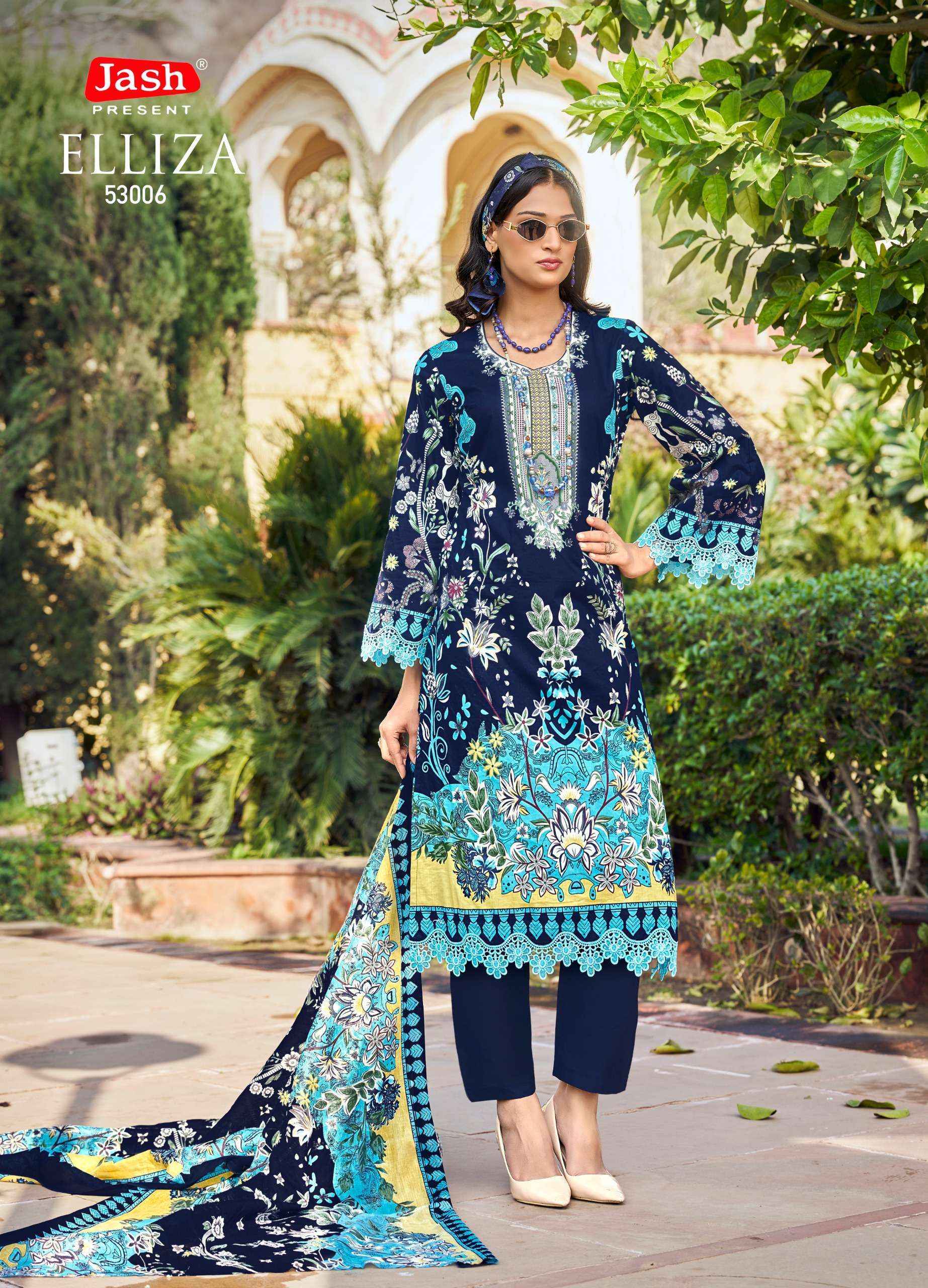 Jash Elliza Vol 53 Cotton Dress Material Wholesale Online Price ( 10 pcs Catalogue )