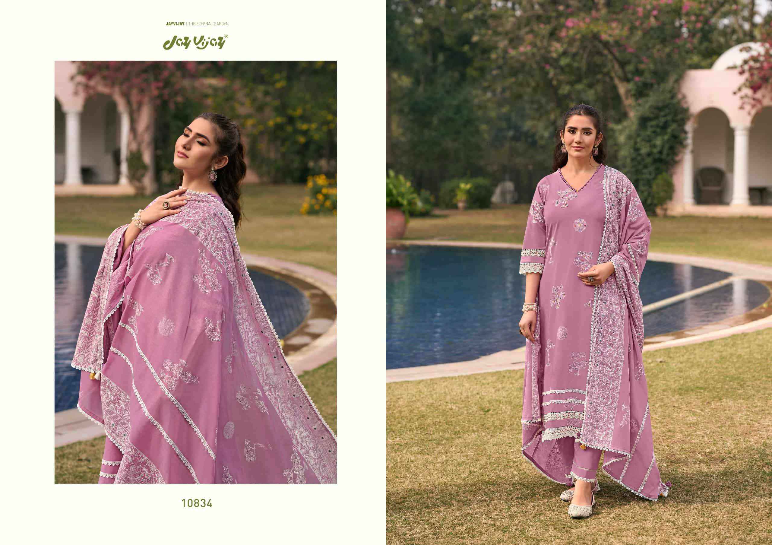 Jay Vijay Mausami Pure Cotton Premium Designs Suit Wholesale Collection ( 6 Pcs Catalog )