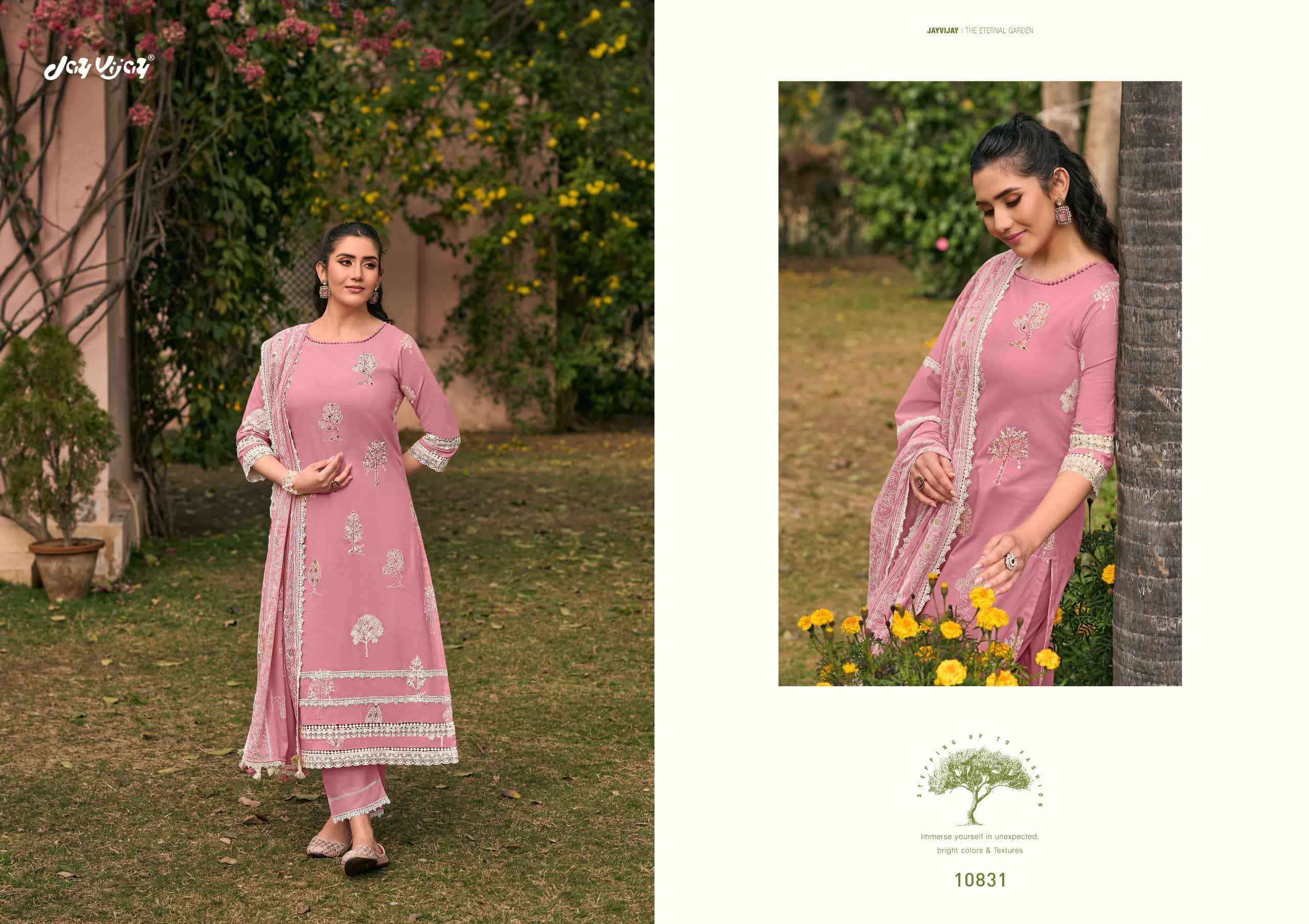 Jay Vijay Mausami Pure Cotton Premium Designs Suit Wholesale Collection ( 6 Pcs Catalog )