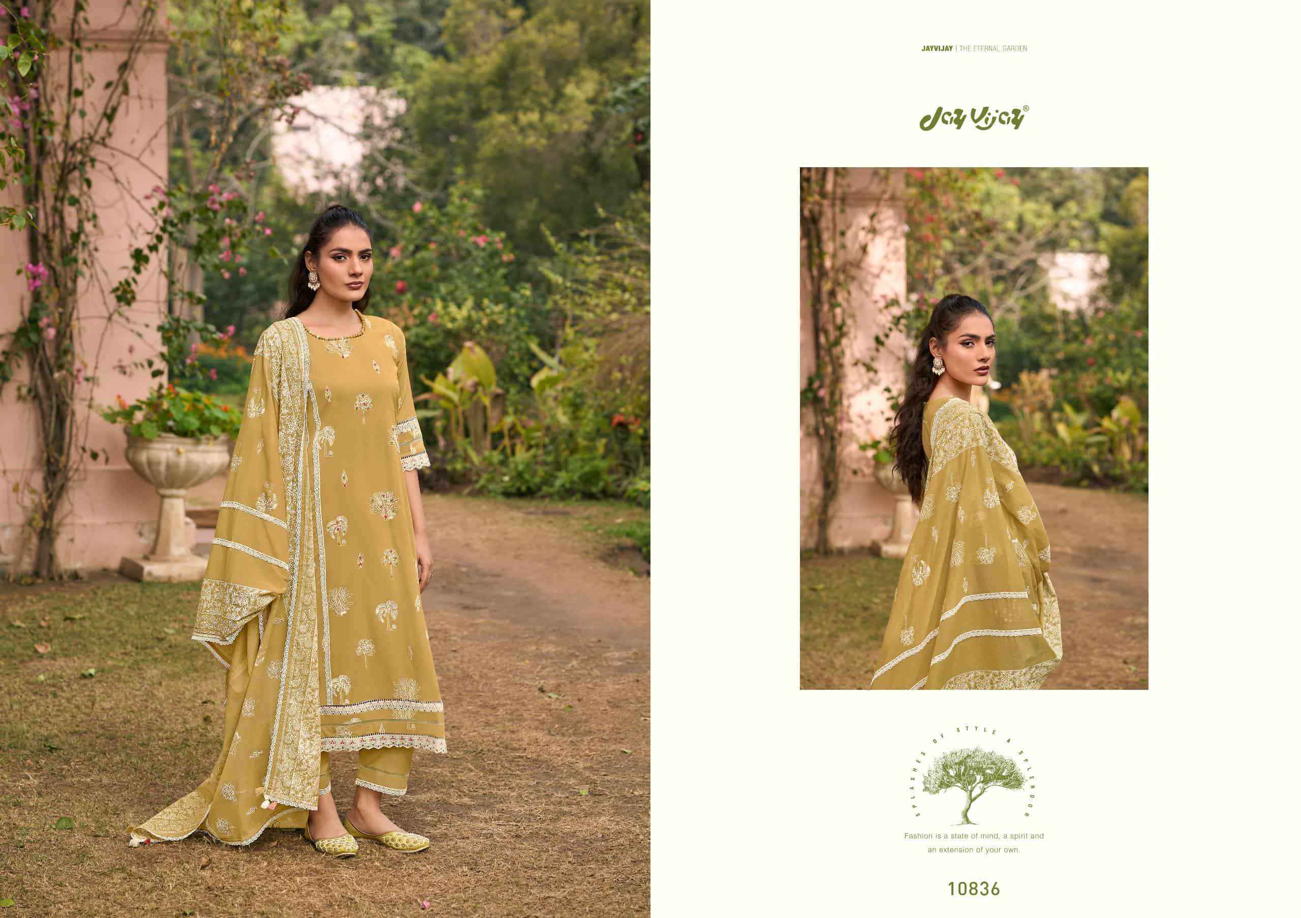 Jay Vijay Mausami Pure Cotton Premium Designs Suit Wholesale Collection ( 6 Pcs Catalog )