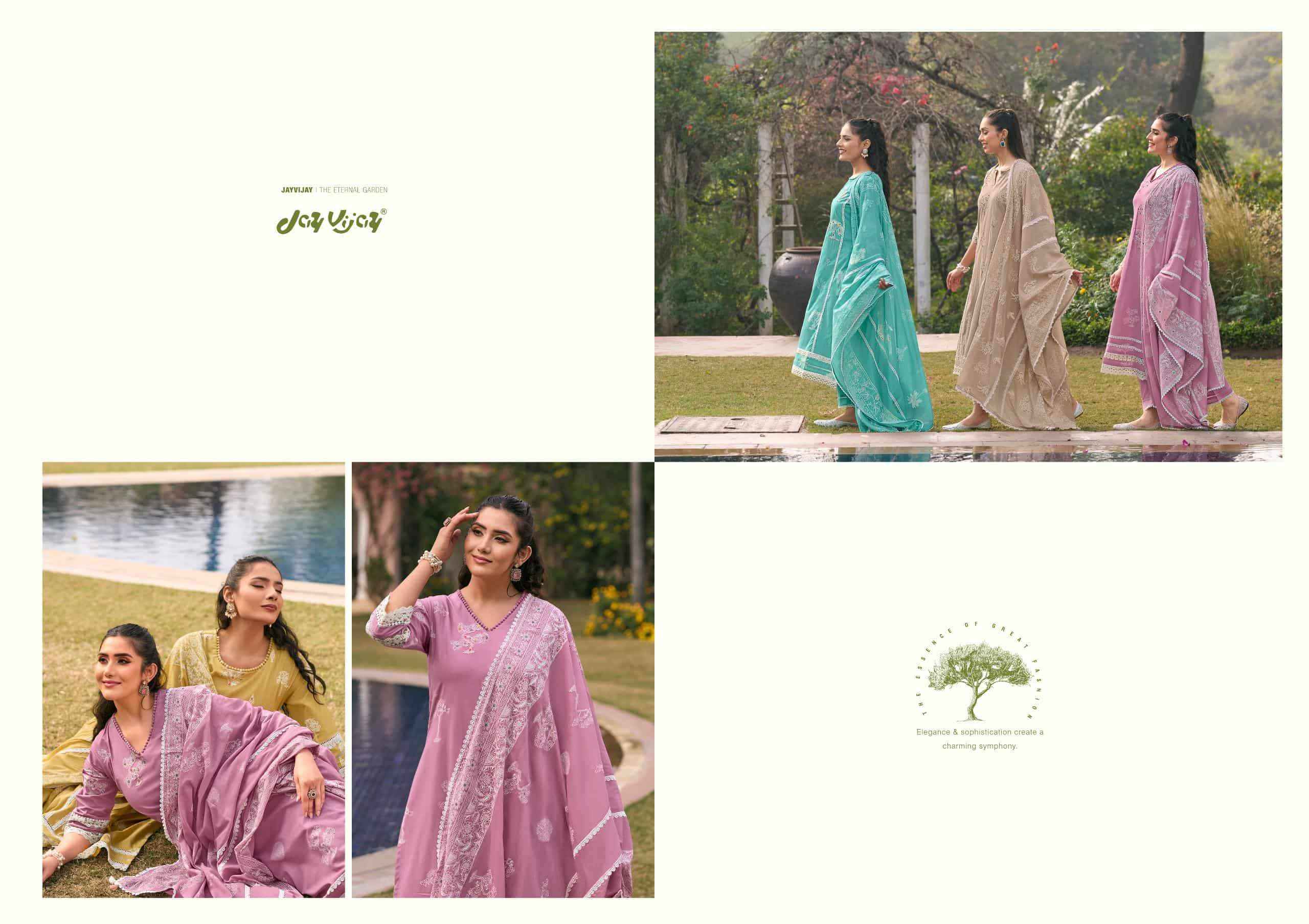 Jay Vijay Mausami Pure Cotton Premium Designs Suit Wholesale Collection ( 6 Pcs Catalog )