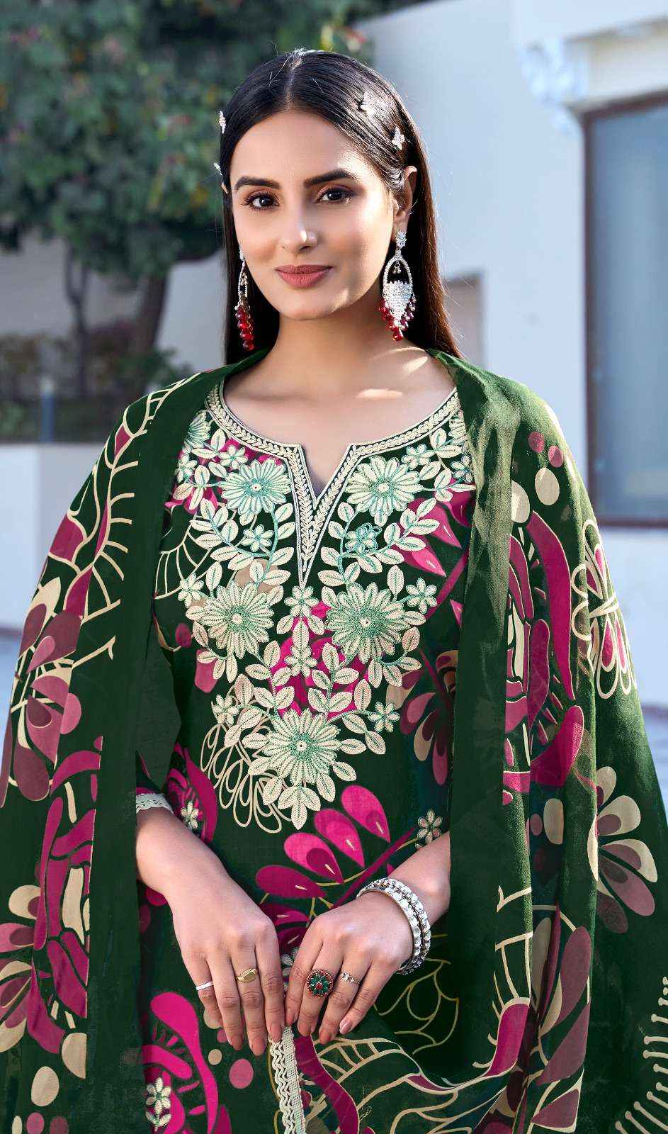 Jt Bulbul Vol 21 Pure Rayon Salwar Kameez Wholesale Price ( 5 Pcs Catalogue )