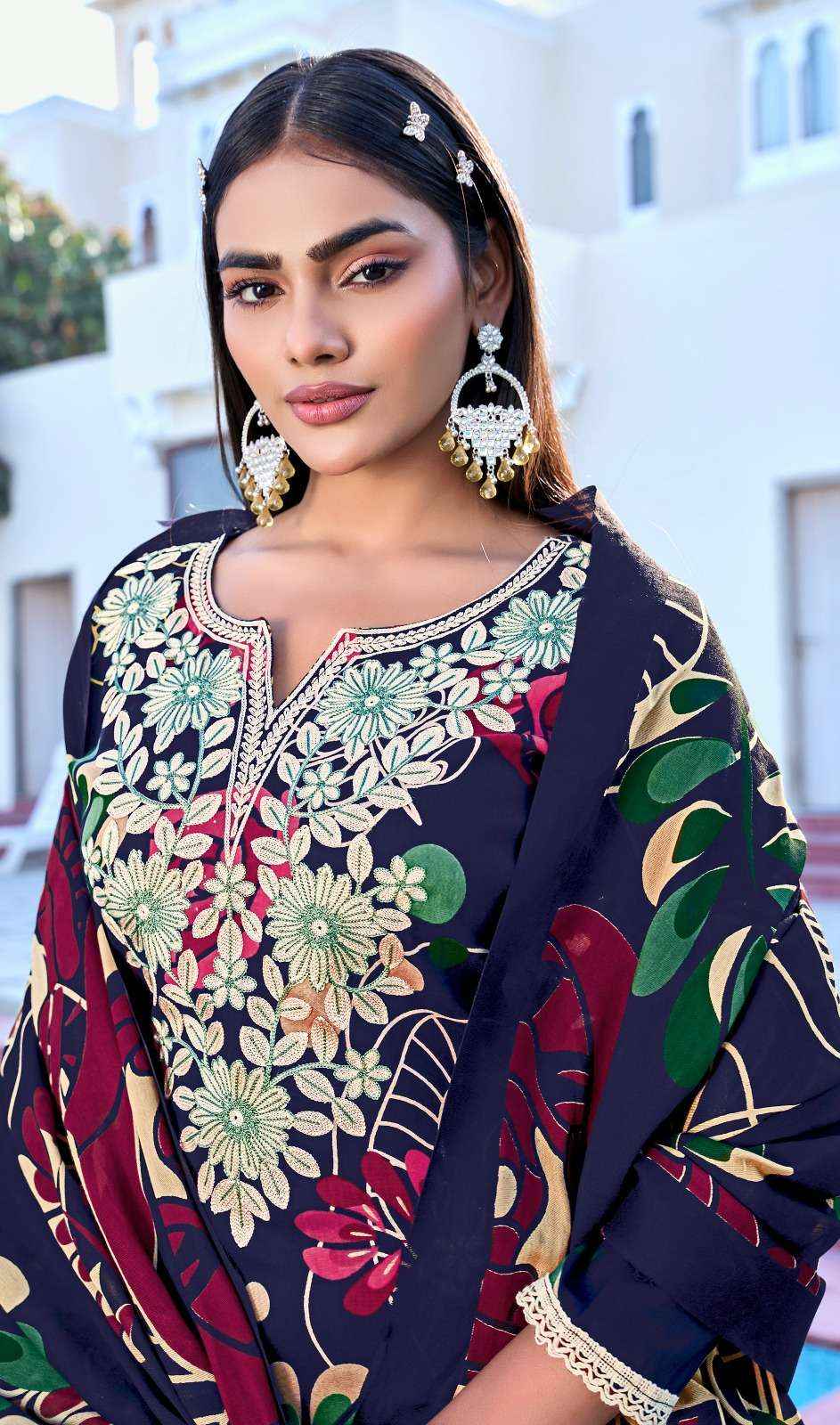 Jt Bulbul Vol 21 Pure Rayon Salwar Kameez Wholesale Price ( 5 Pcs Catalogue )