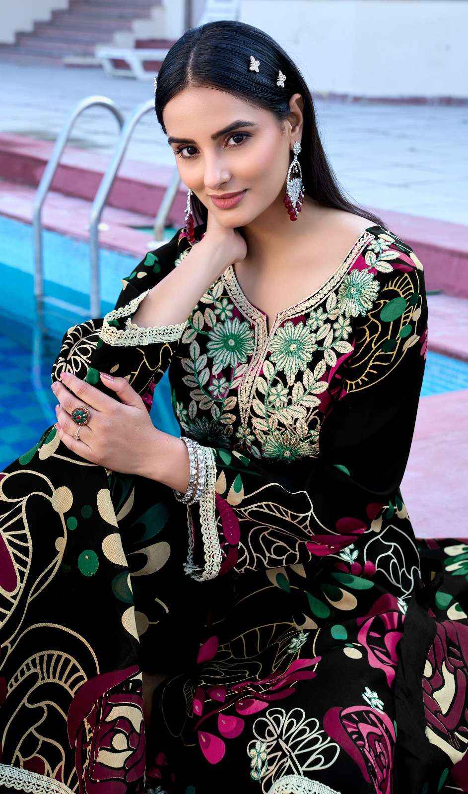 Jt Bulbul Vol 21 Pure Rayon Salwar Kameez Wholesale Price ( 5 Pcs Catalogue )