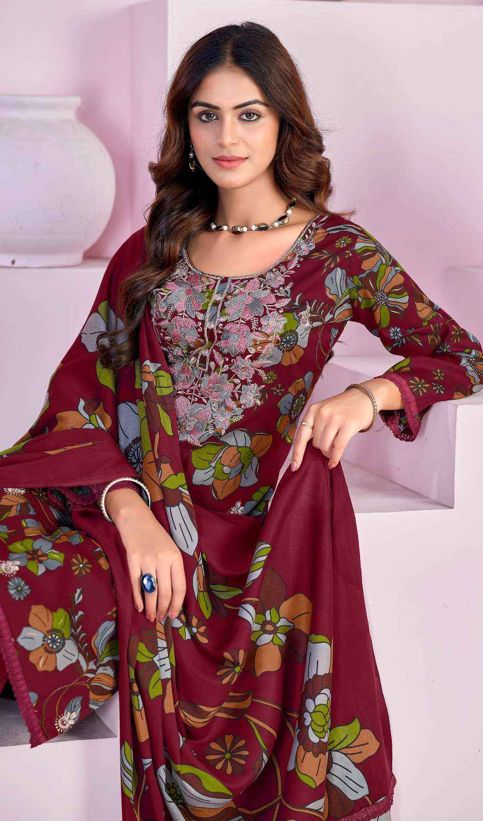 Jt Bulbul Vol 23 Rayon Dress Material Wholesale Online Price ( 5 Pcs Catalogue )