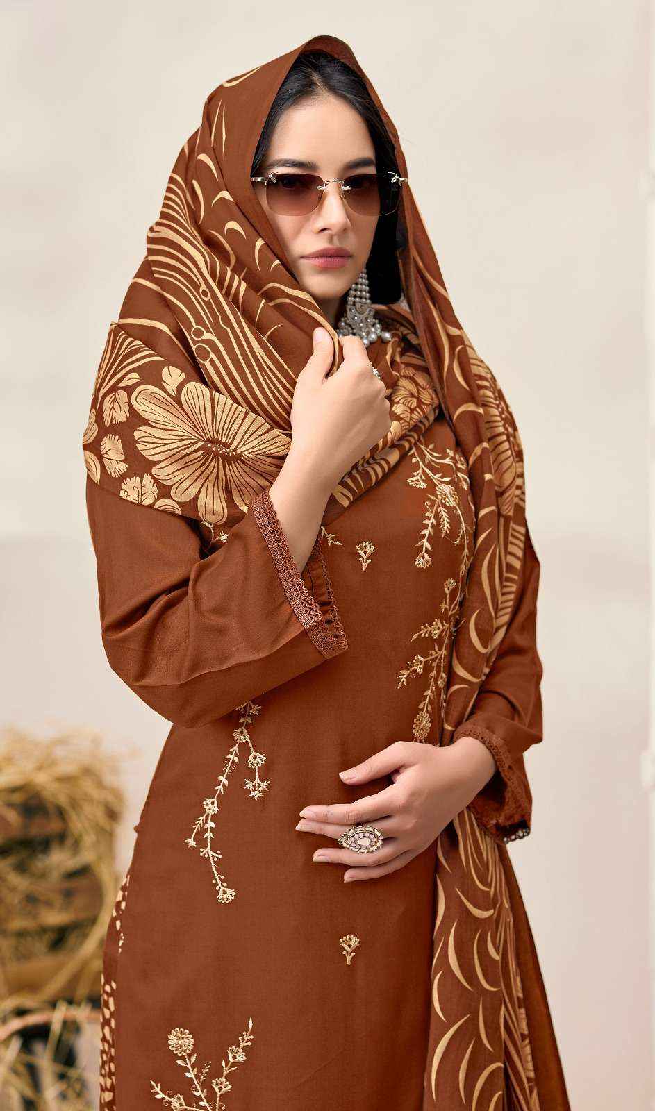 Jt Marigold Vol 5 Unstitch Fancy Ladies Dress Collection ( 5 Pcs Catalog )