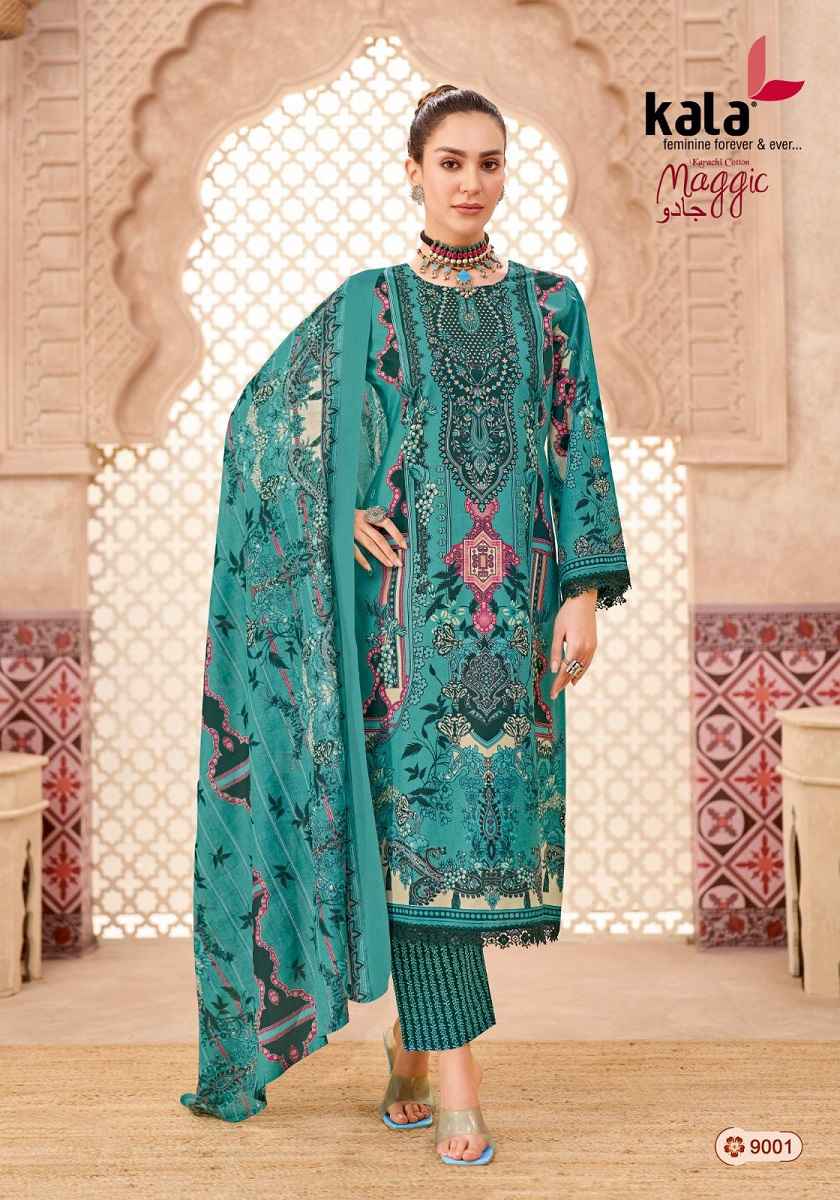 Kala Fashion Maggic Vol-24 Karachi Wholesale Dress Material Online Price ( 12 Pcs Catalogue )