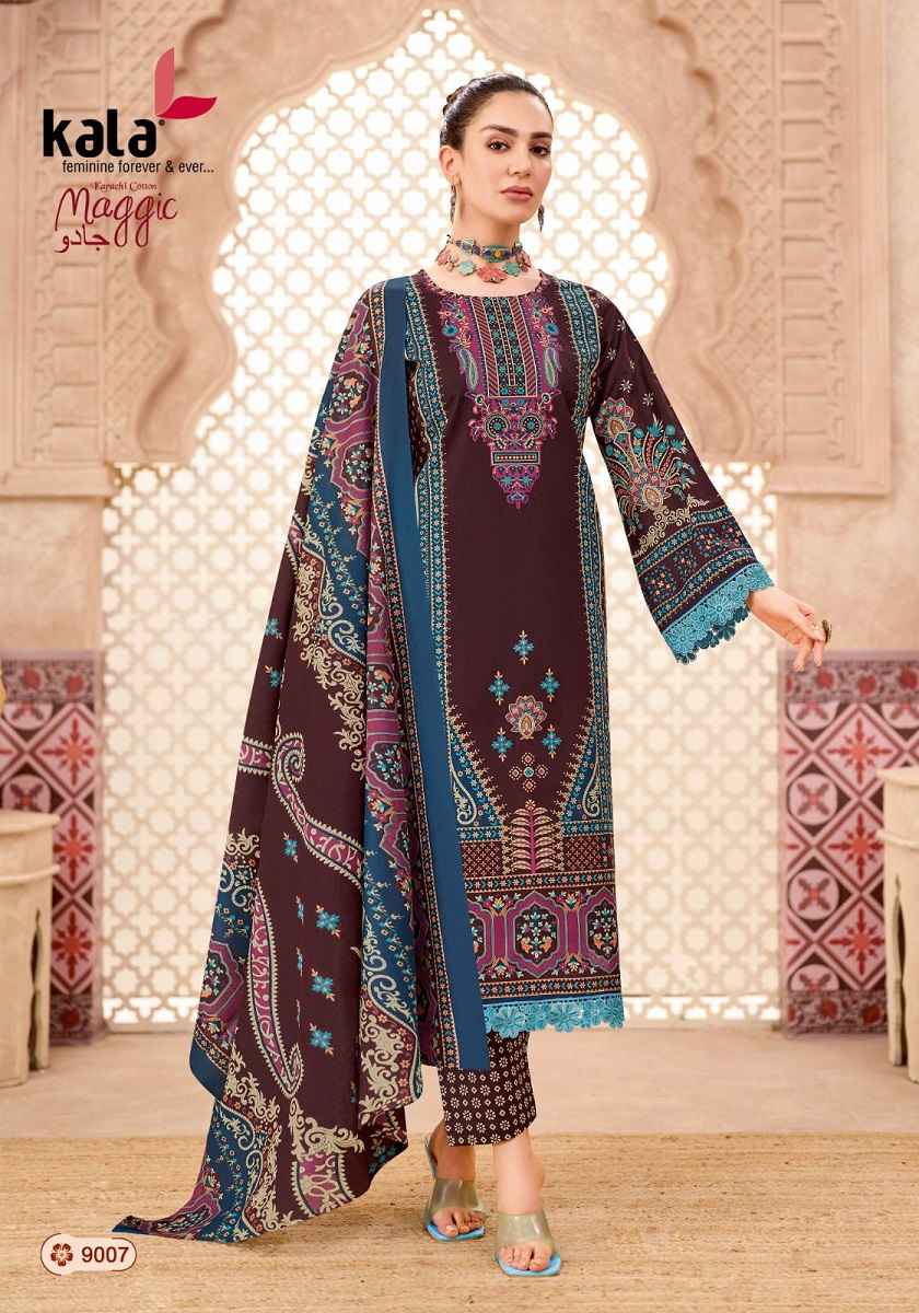 Kala Fashion Maggic Vol-24 Karachi Wholesale Dress Material Online Price ( 12 Pcs Catalogue )