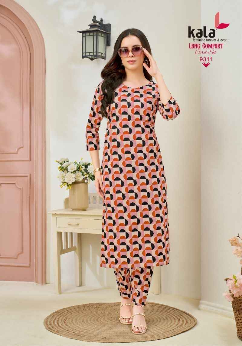 Kala Long Comfort Vol 1 Cotton Co Ord Set Collection ( 12 Pcs Catalog )