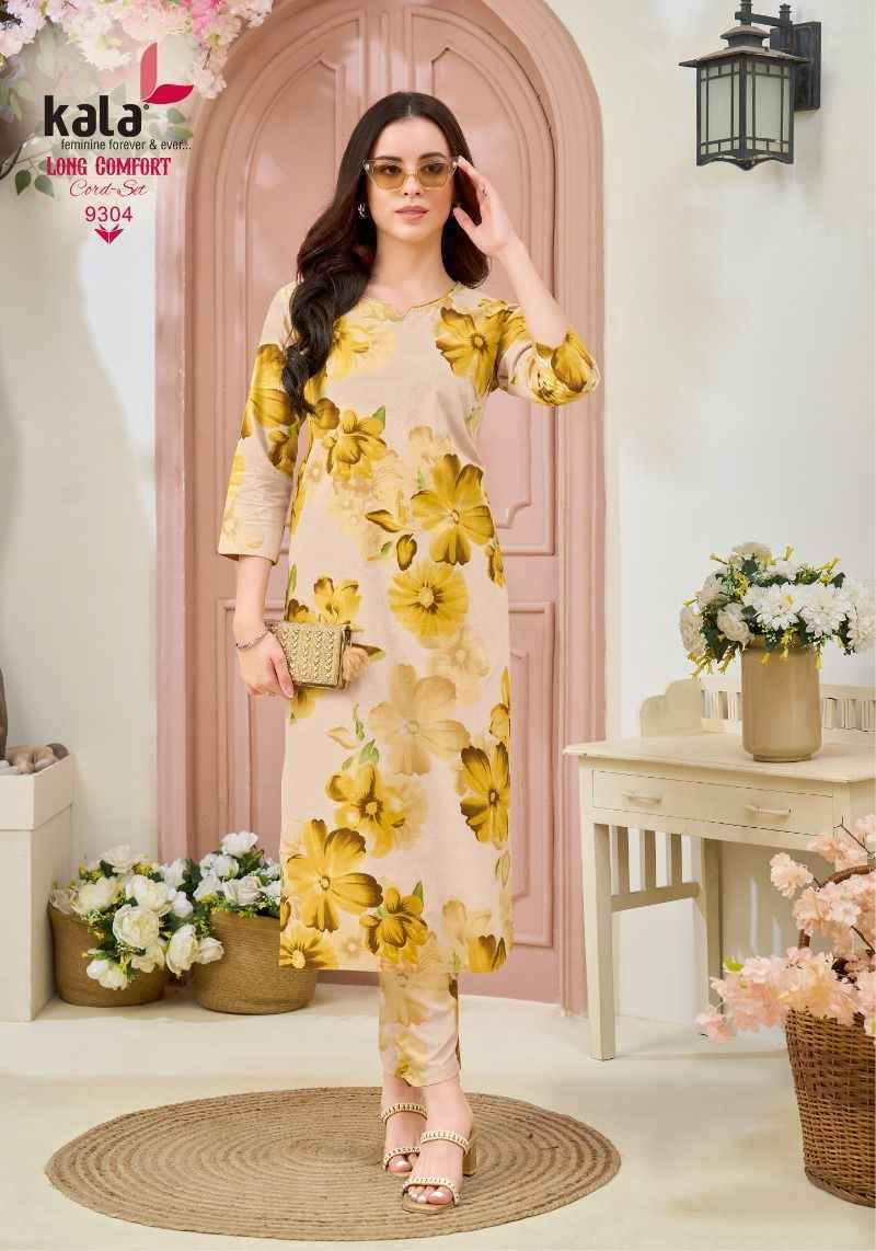 Kala Long Comfort Vol 1 Cotton Co Ord Set Collection ( 12 Pcs Catalog )