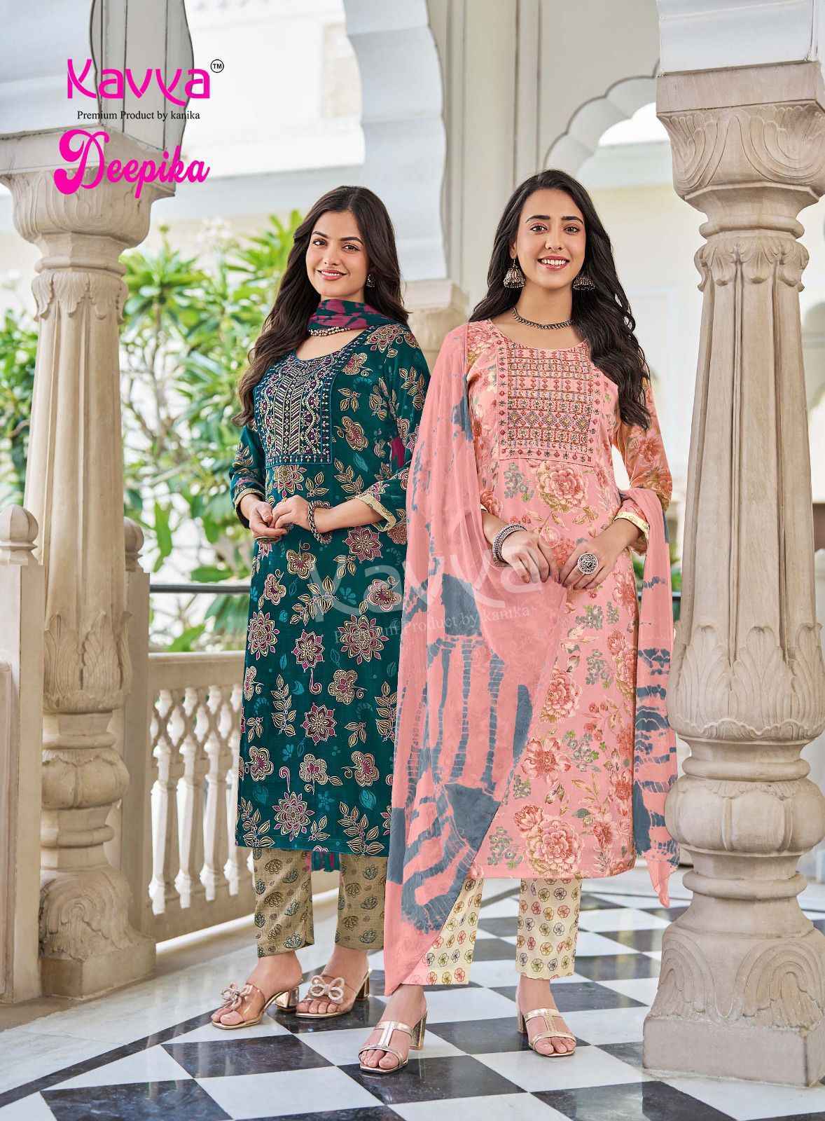 Kavya Deepika Vol 59 Capsule Readymade Suits Wholesale Surat ( 10 pcs Catalogue )