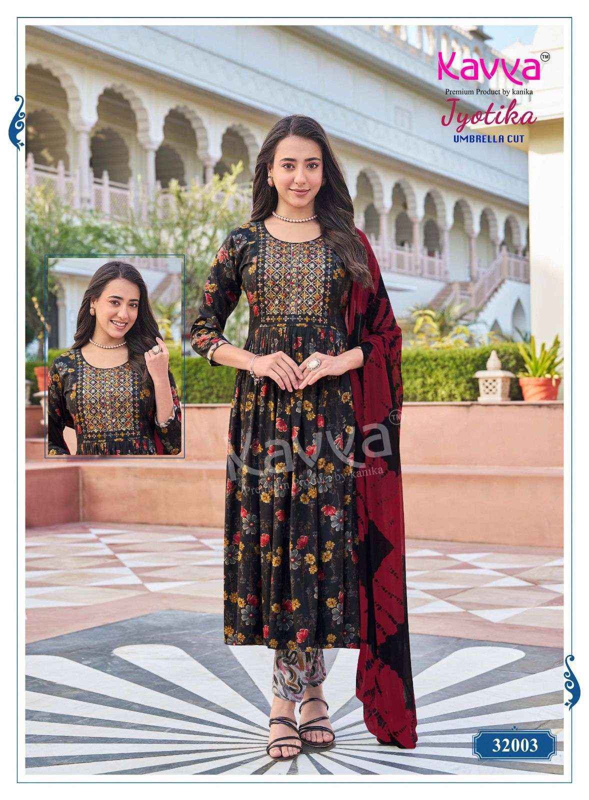 Kavya Jyotika Vol 32 Capsule Readymade Suits Wholesale Price ( 10 Pcs Catalogue )