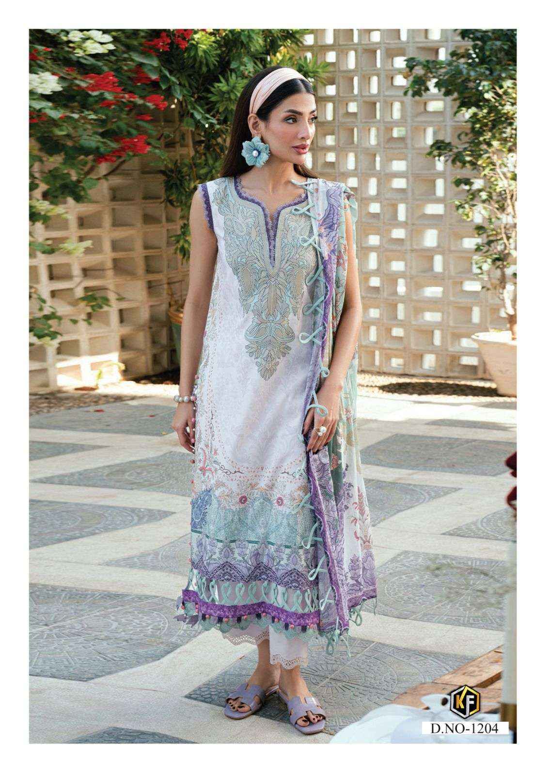 Keval Fab Kaneez Vol 12 Printed Paksitani Pure Cotton Dress Material ( 6 Pcs Catalogue )