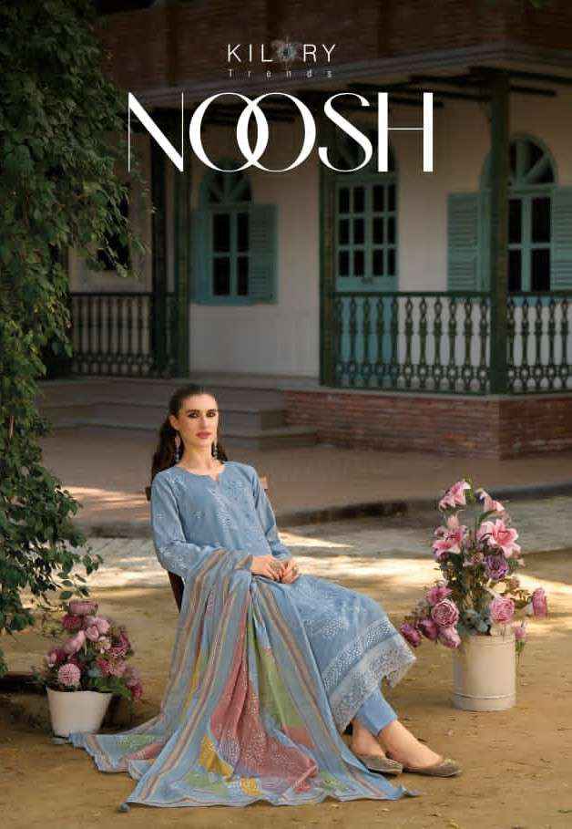 Kilory Trends Noosh Lawn cotton Dress Material Wholesale Supplier ( 6 Pcs Catalogue )