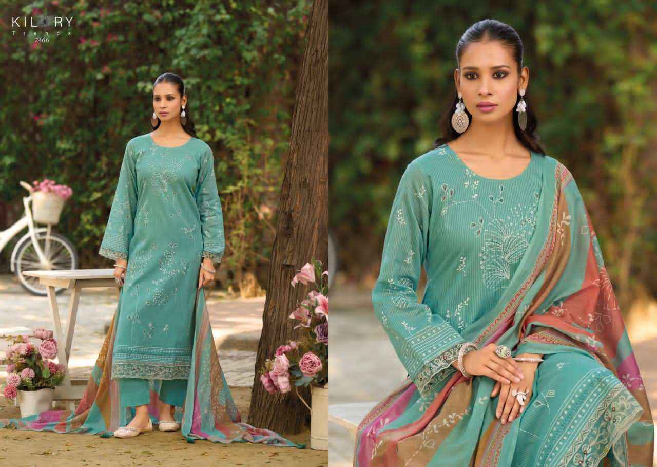 Kilory Trends Noosh Lawn cotton Dress Material Wholesale Supplier ( 6 Pcs Catalogue )